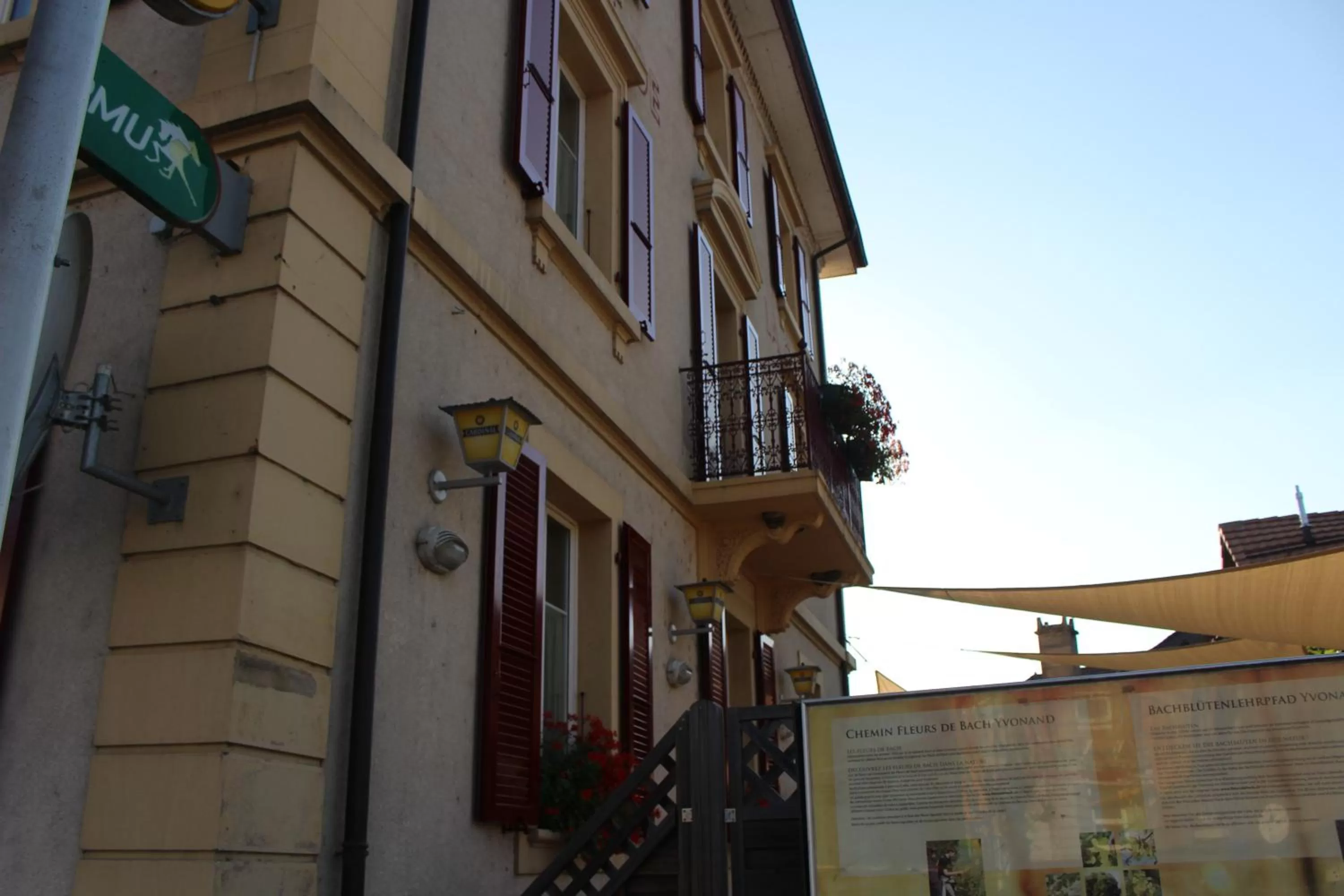 Floor plan in Hôtel de la Gare