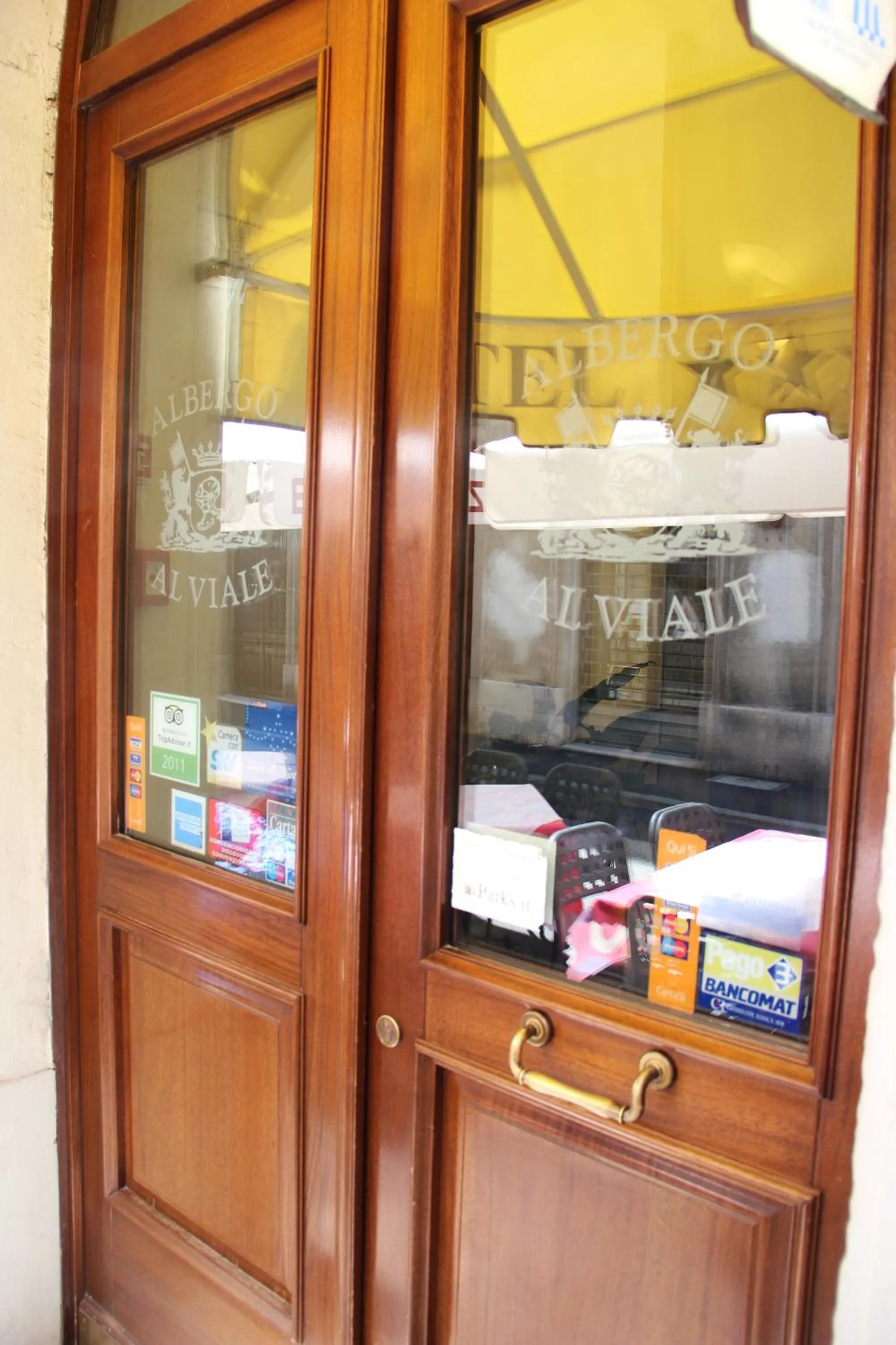 Facade/entrance in Albergo Al Viale