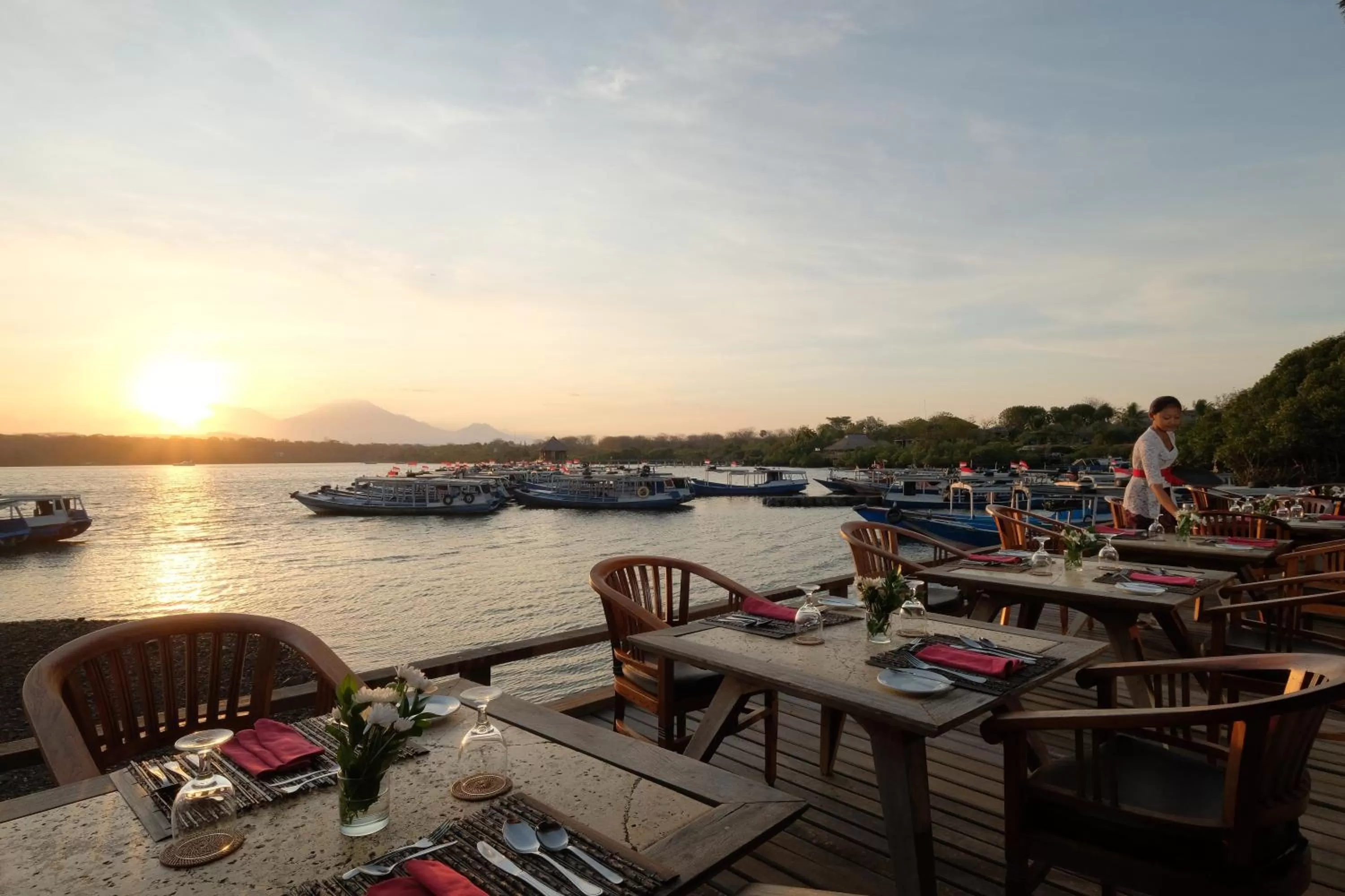 Restaurant/places to eat in Mimpi Resort Menjangan