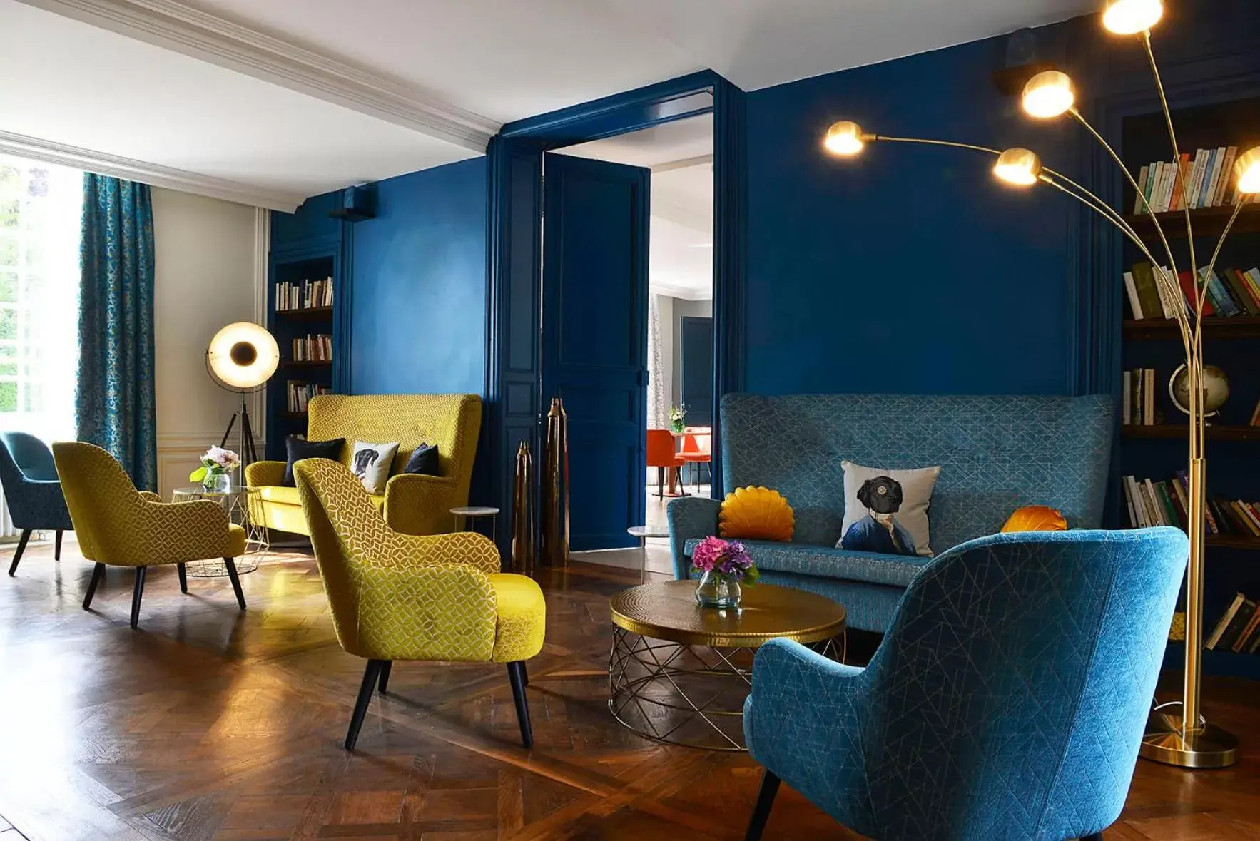 Living room, Seating Area in Château Saint Gilles