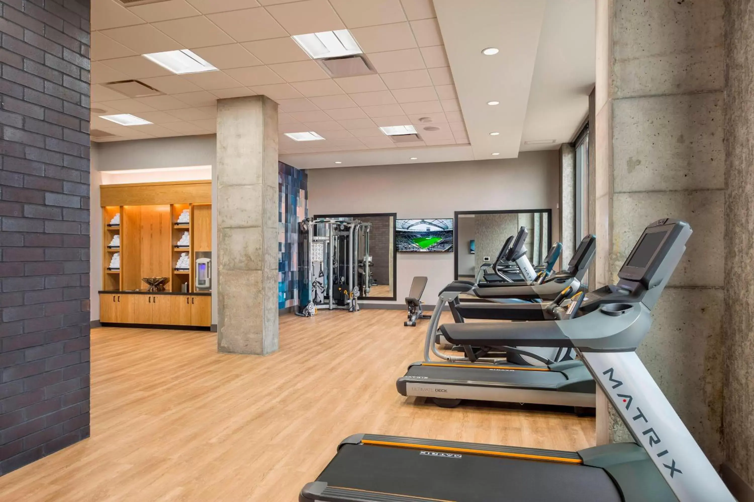 Fitness centre/facilities, Fitness Center/Facilities in SpringHill Suites Madison