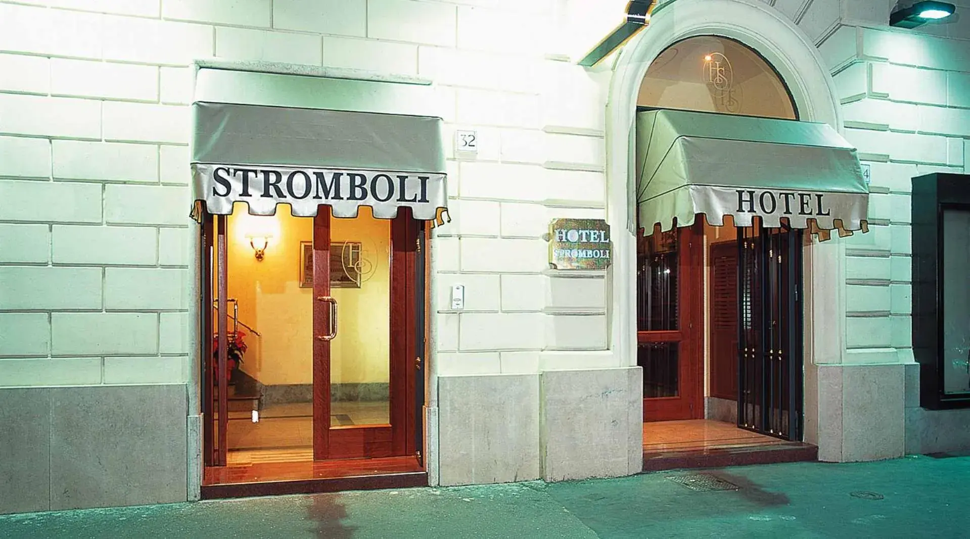 Property building in Stromboli Hotel
