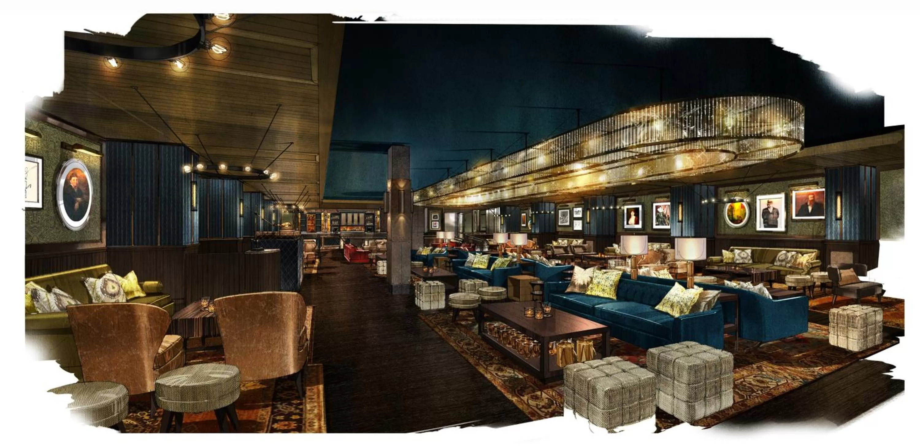 Drinks in Pendry San Diego