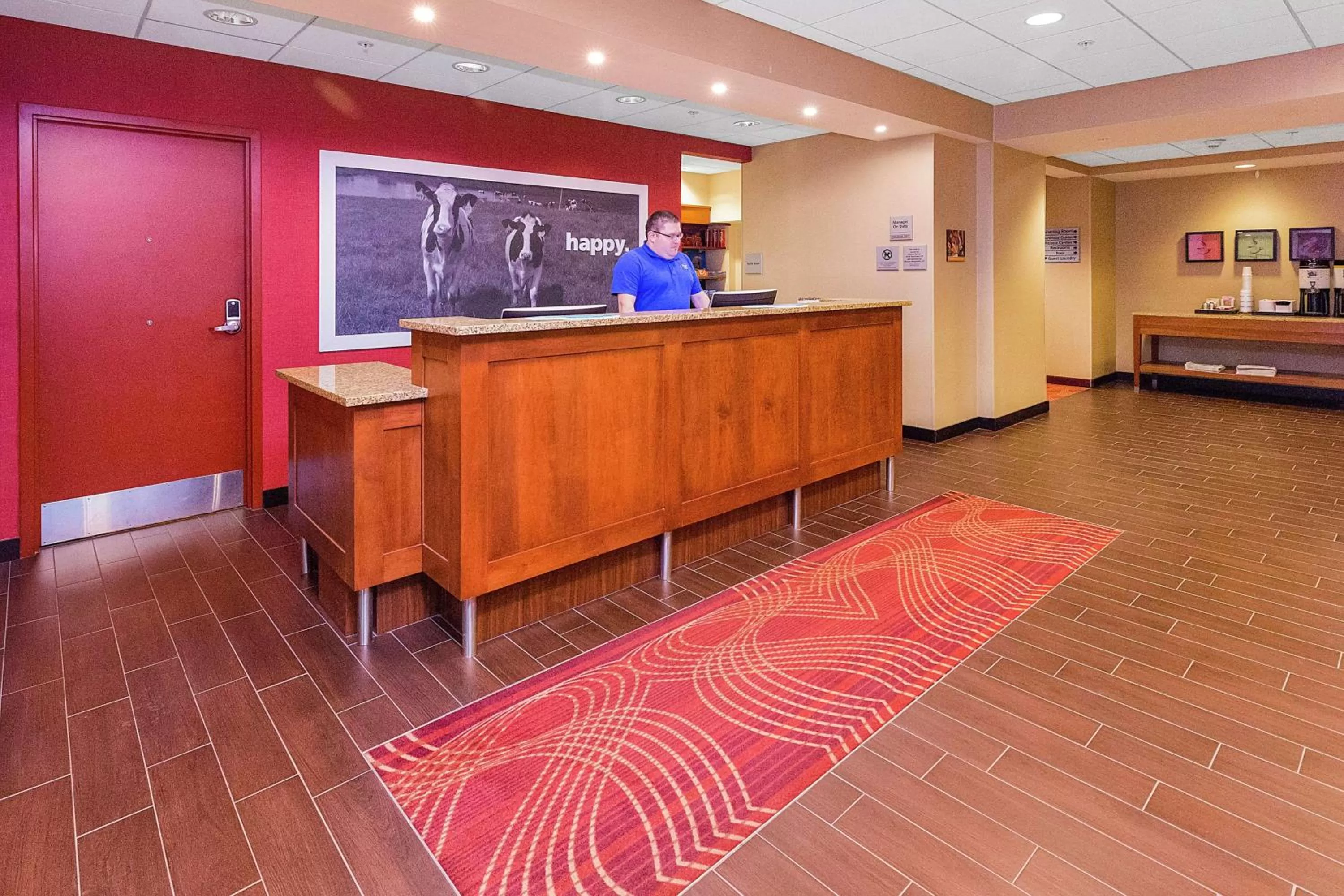 Lobby or reception in Hampton Inn Waynesburg