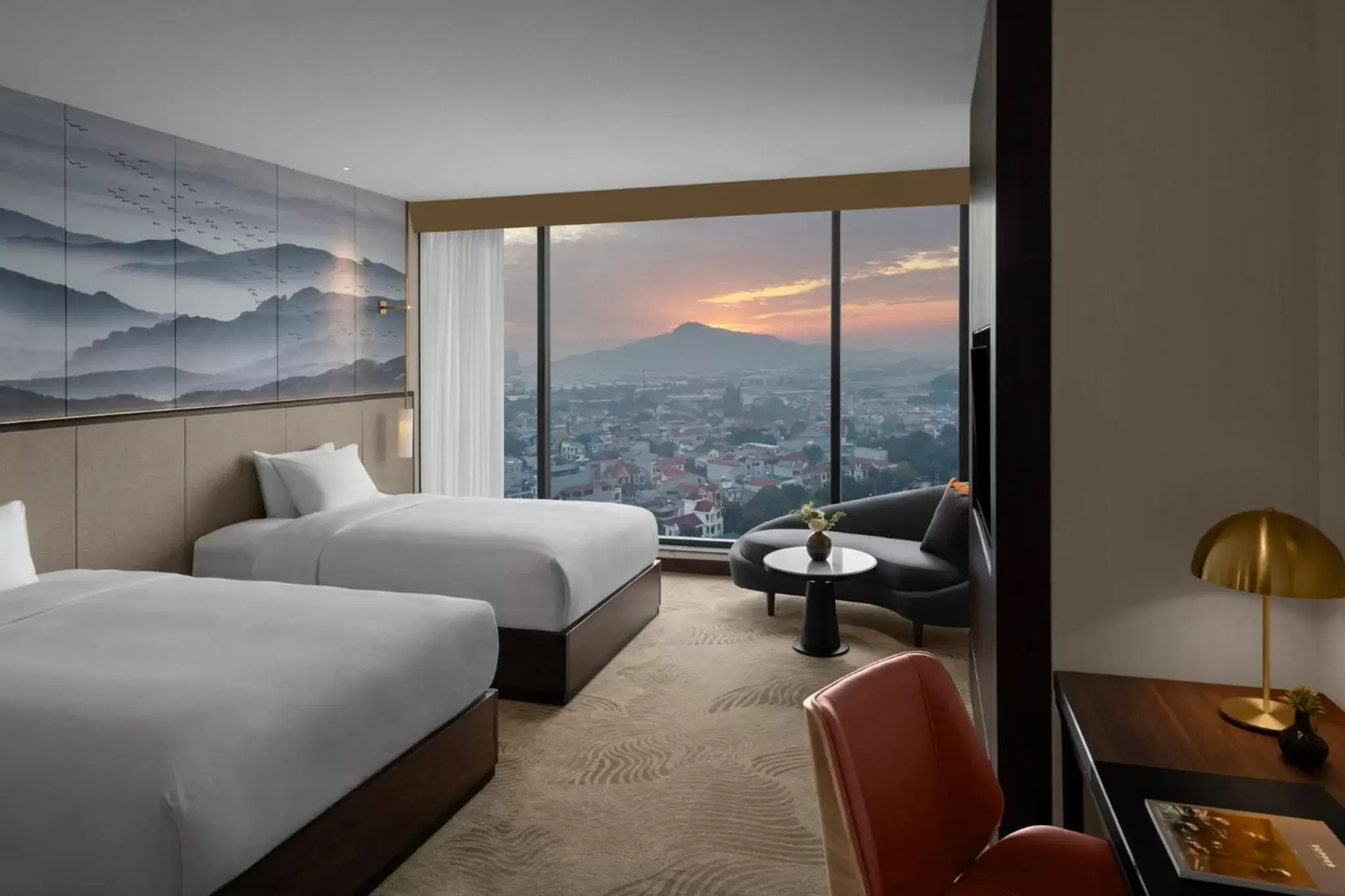 Photo of the whole room, Mountain View in Crowne Plaza Vinh Yen City Centre, an IHG Hotel