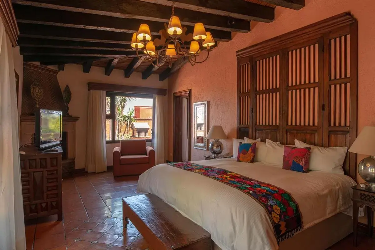 Bed in Villa Montaña Hotel & Spa