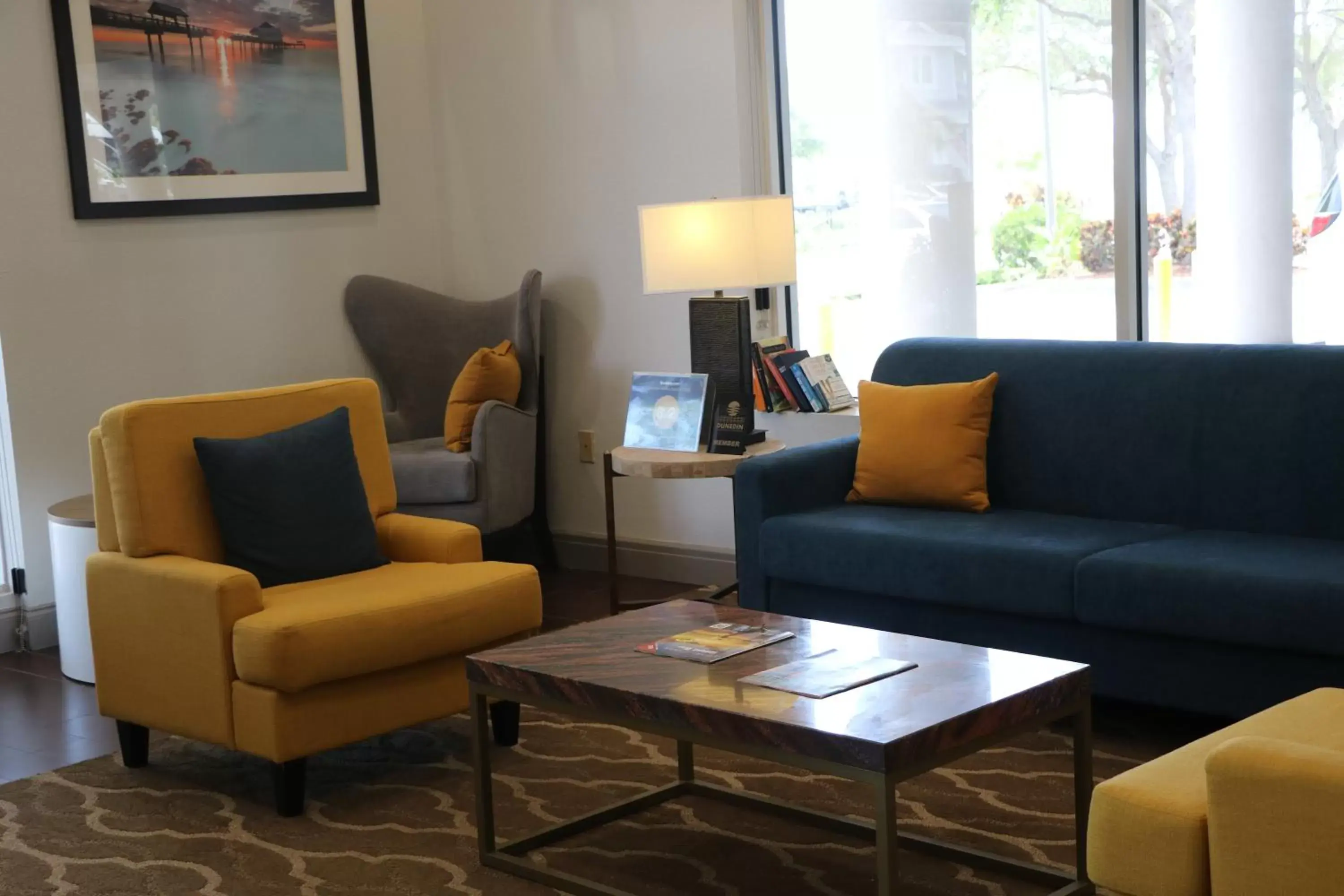 Lobby or reception in Comfort Suites Clearwater - Dunedin Lobby or reception in Comfort Suites Clearwater - Dunedin