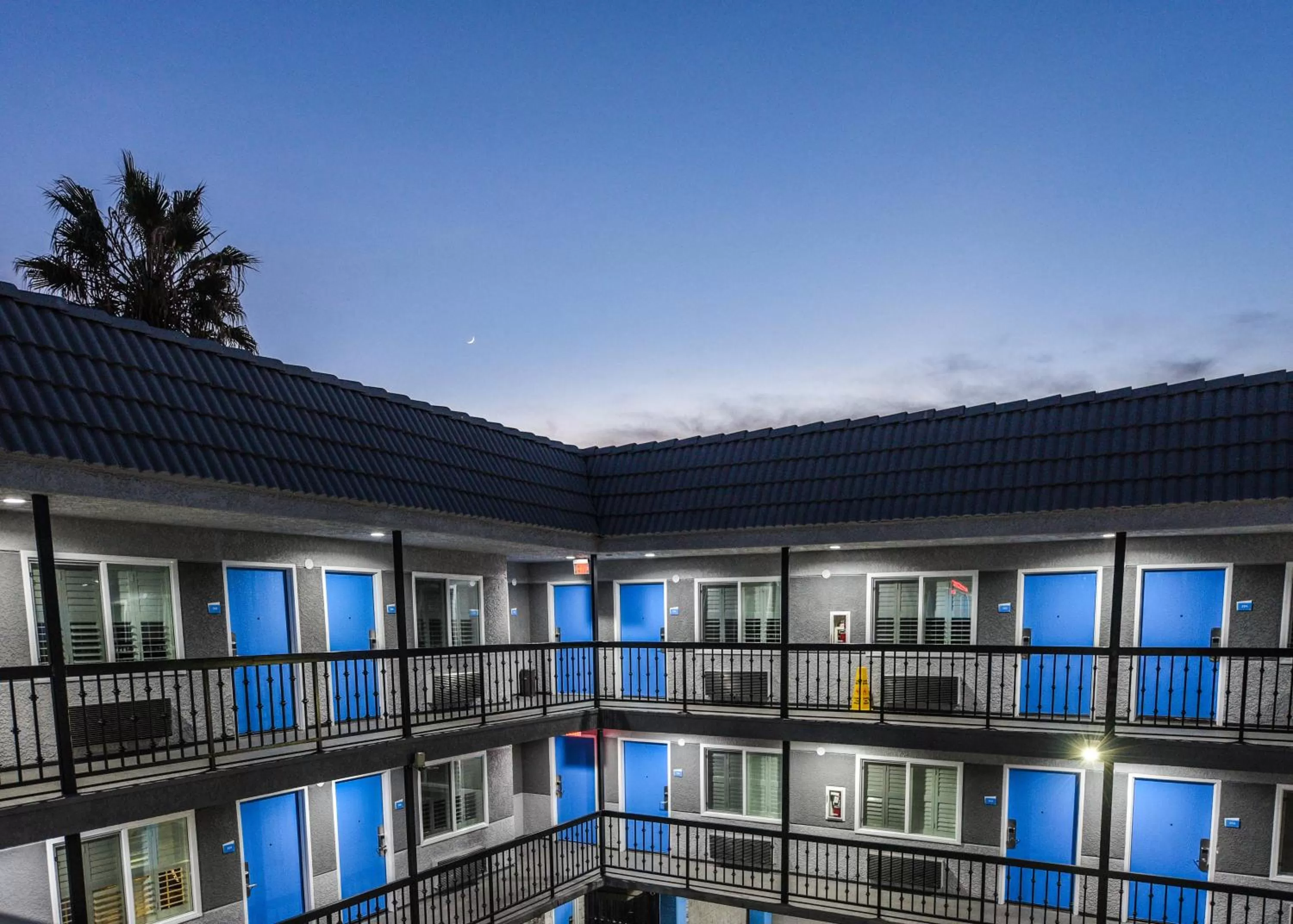 Property building in Hollywood Inn Express LAX