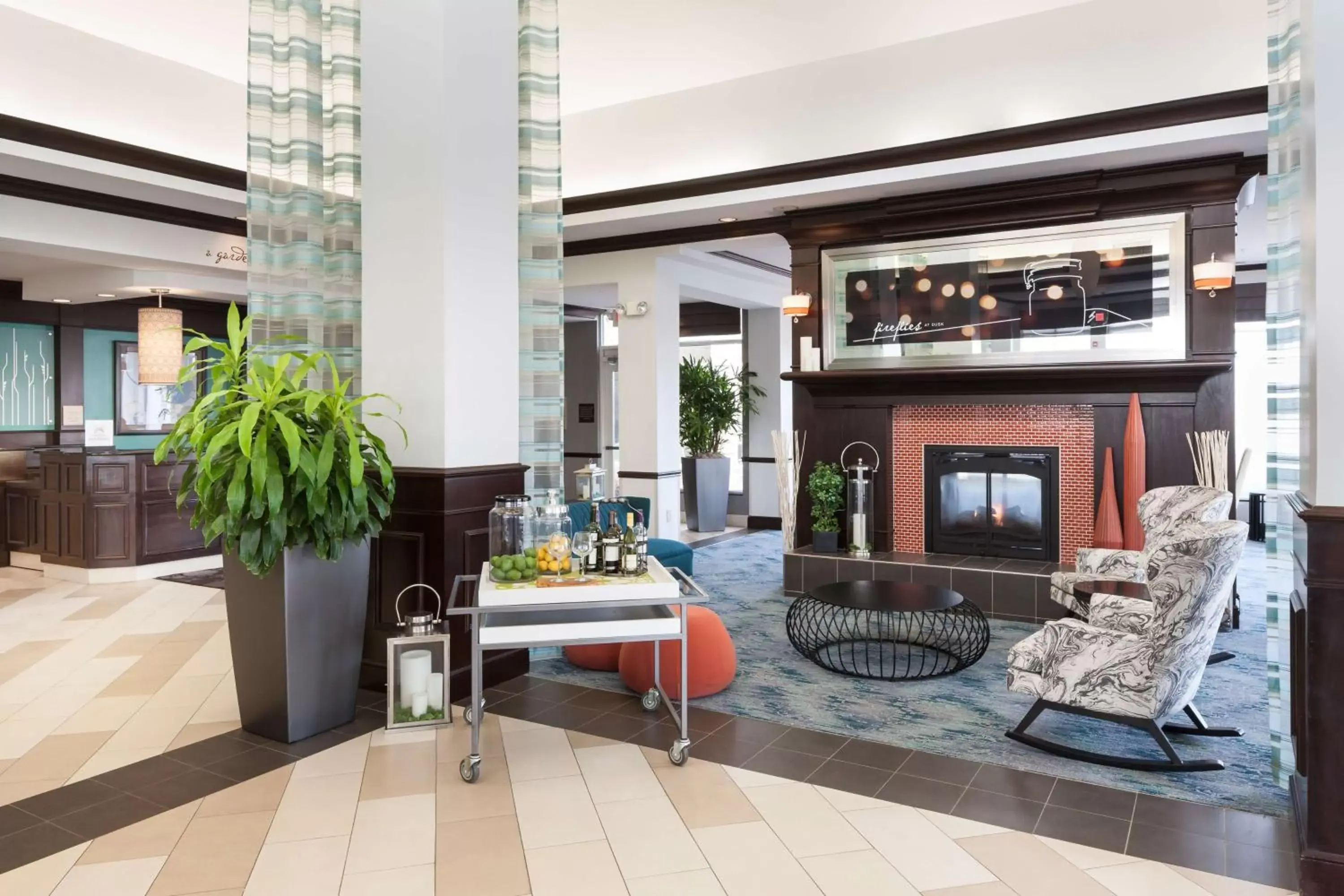 Lobby or reception in Hilton Garden Inn Cincinnati/Mason