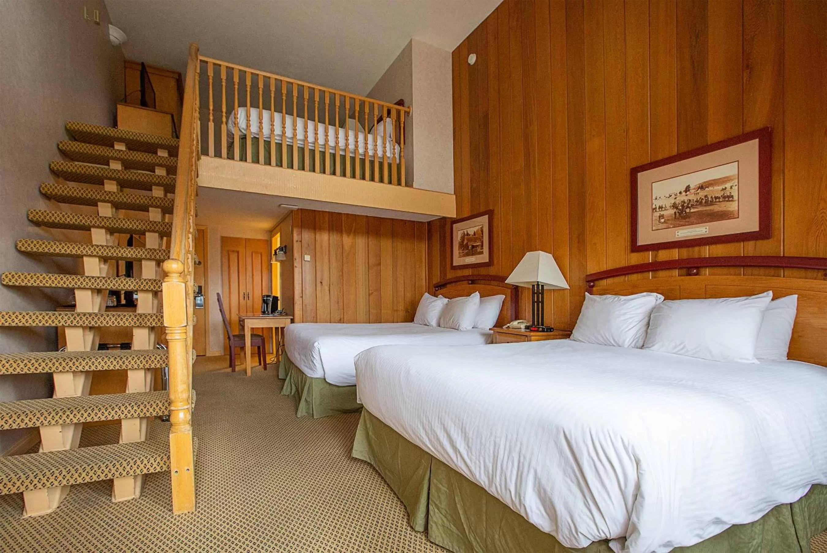 Bed in Fairmont Hot Springs Resort