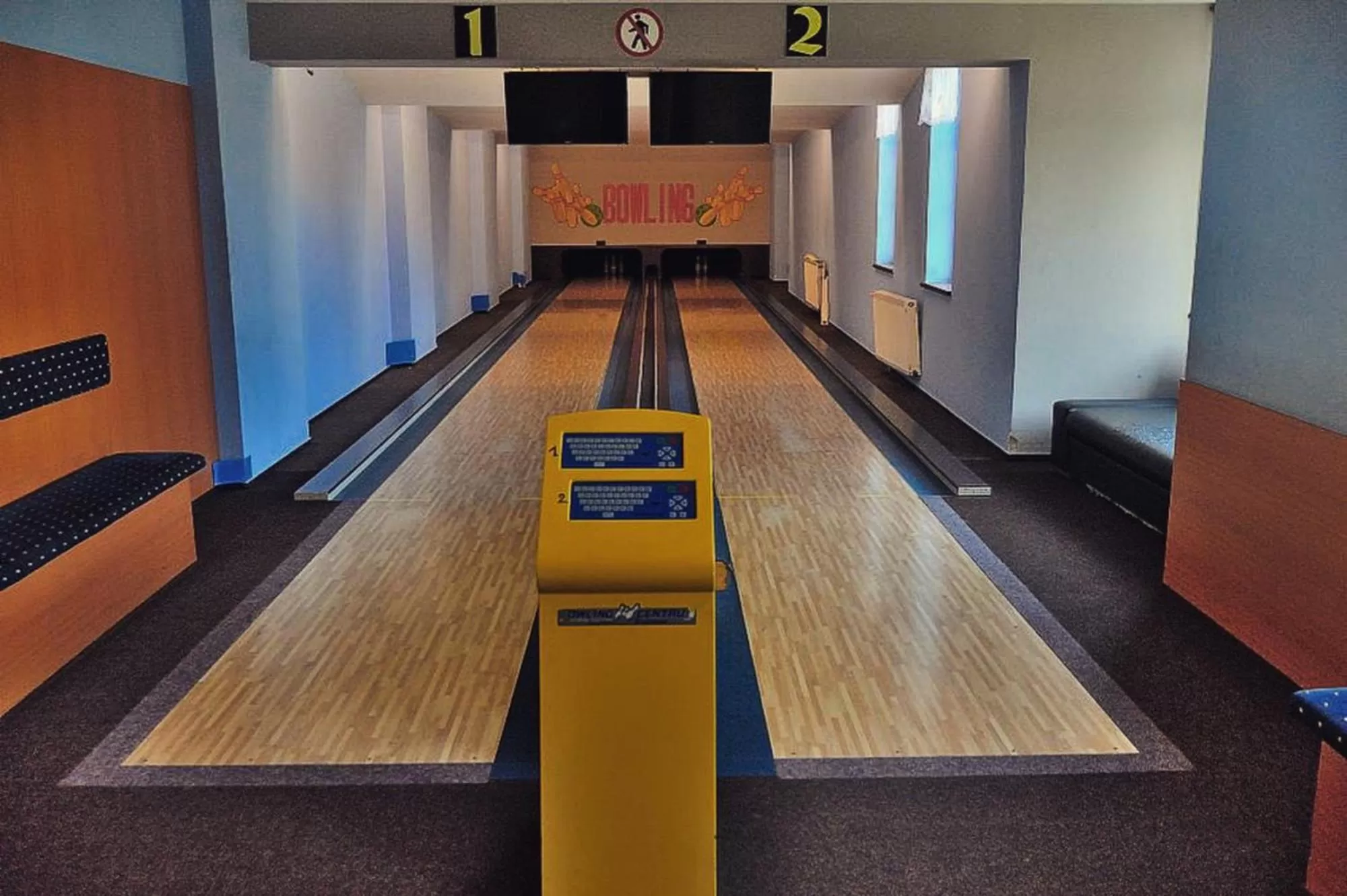 Bowling in Hotel Aldo