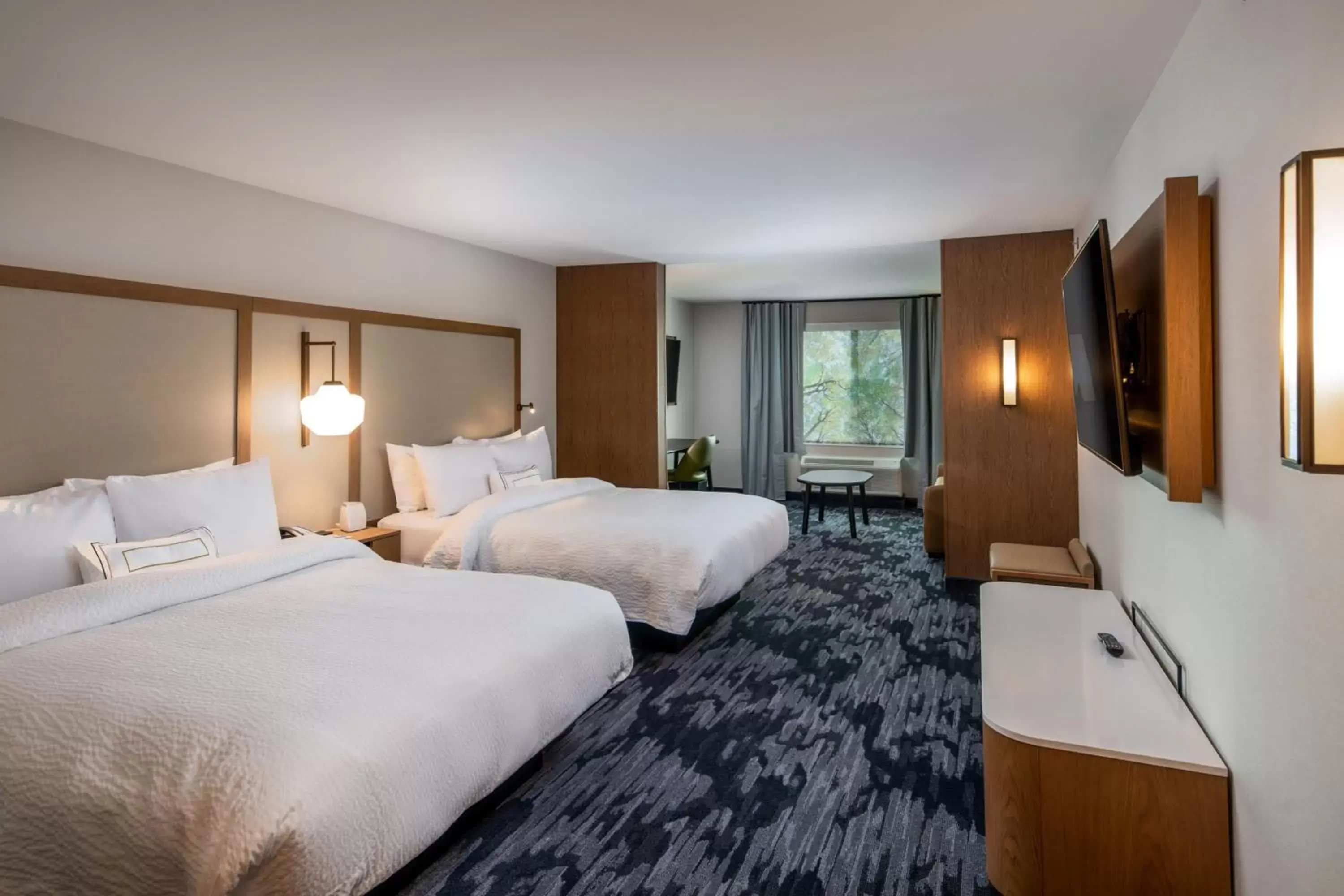 Bedroom in Fairfield Inn & Suites by Marriott Little Rock Airport