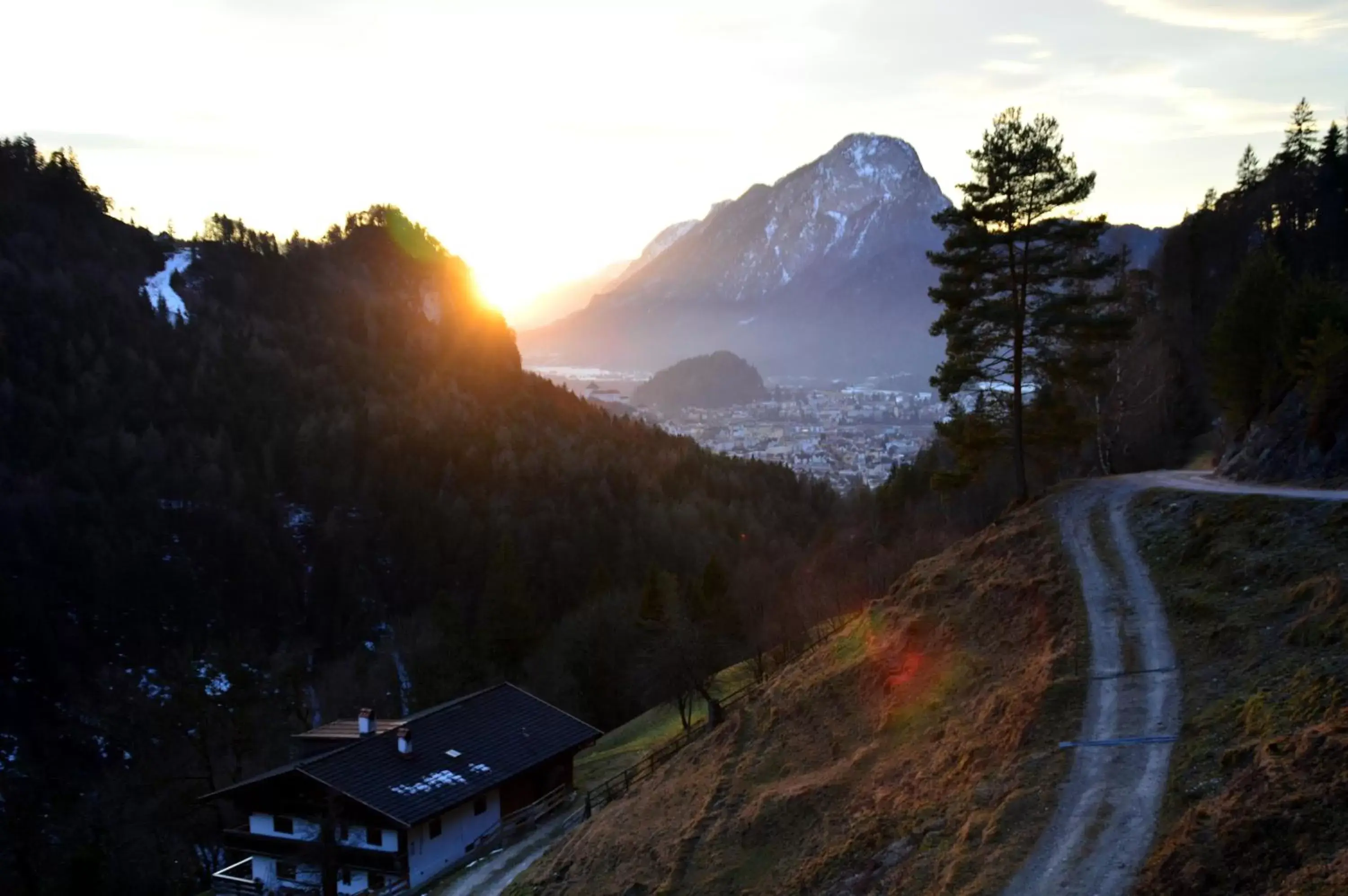 Natural landscape, Mountain View in Hotel Gisela