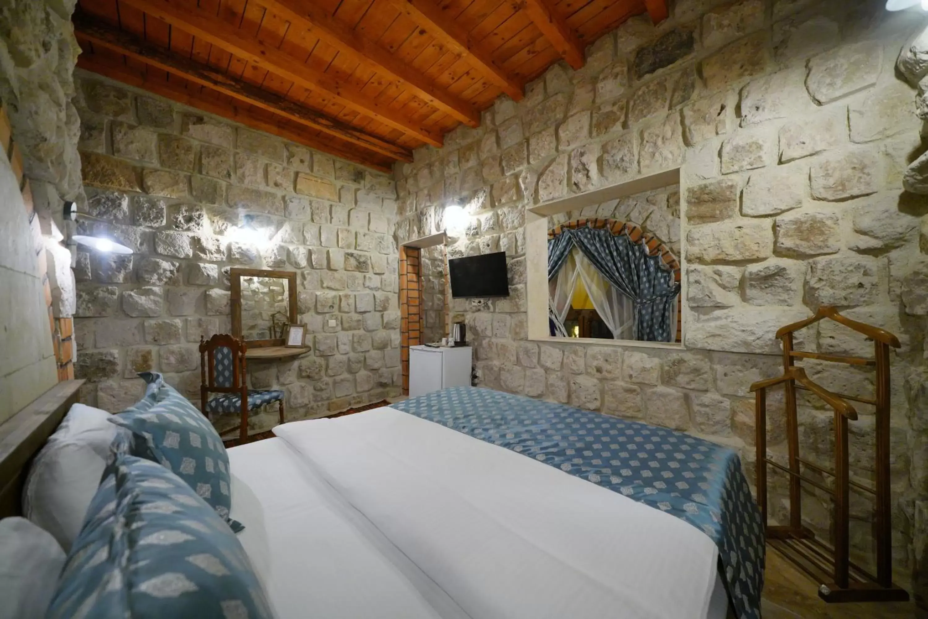 Bedroom, Bed in Cappadocia Nar Cave House & Hot Swimming Pool