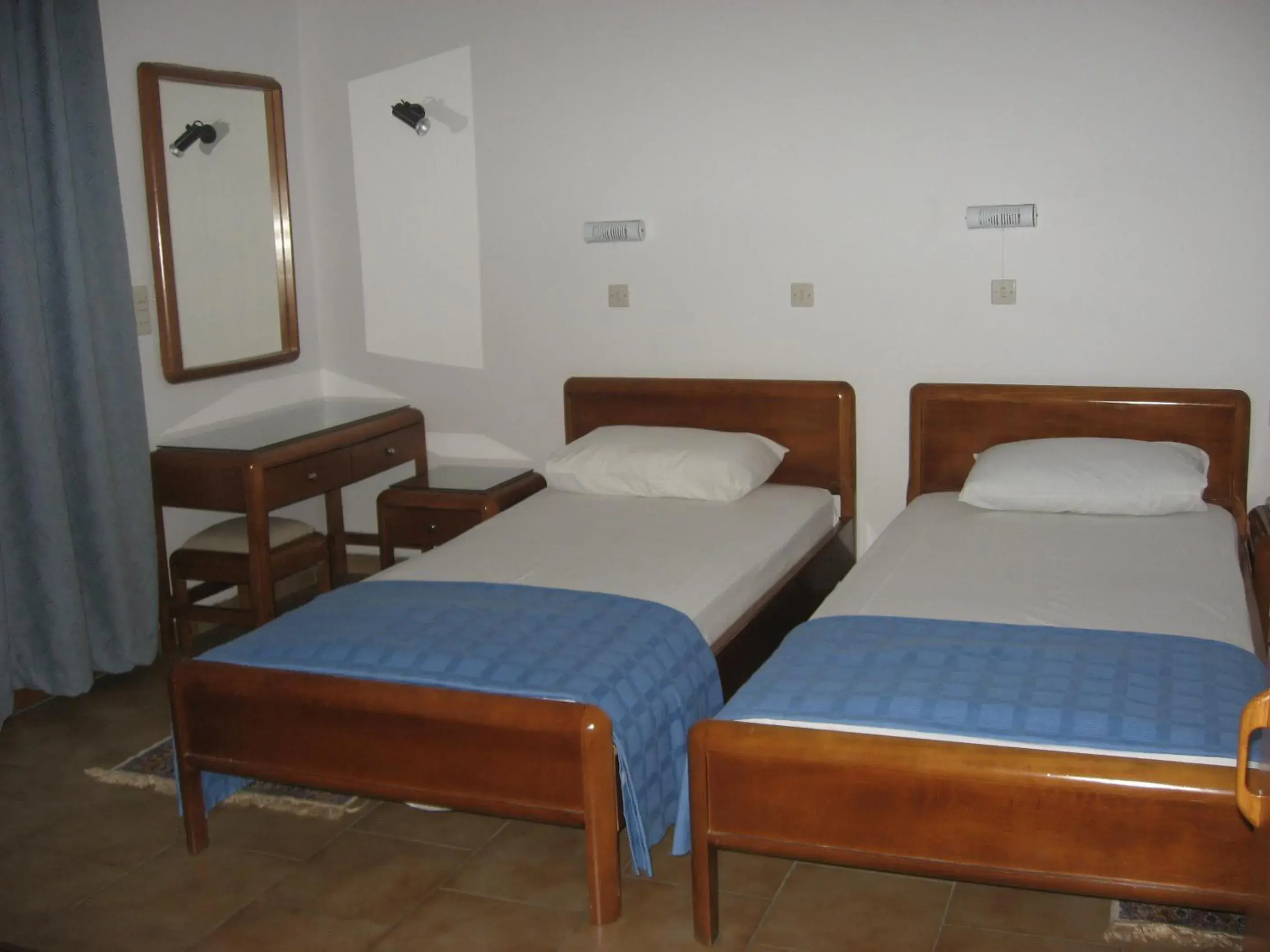 Photo of the whole room, Bed in Blue Bay Hotel