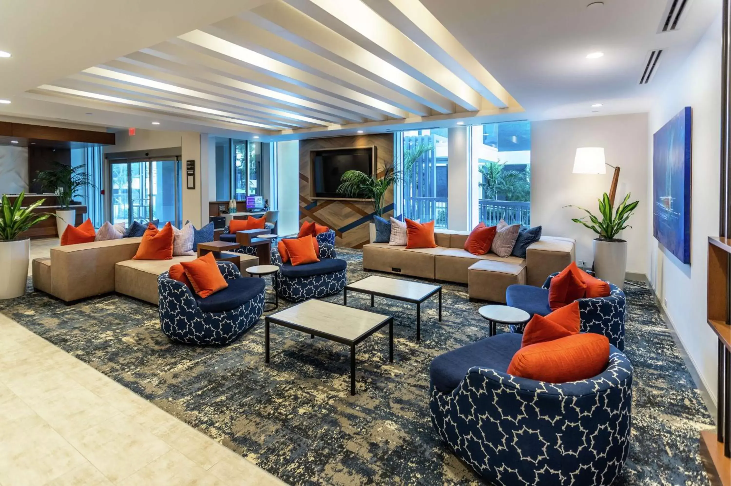 Lobby or reception, Lobby/Reception in Hilton Garden Inn West Palm Beach I95 Outlets
