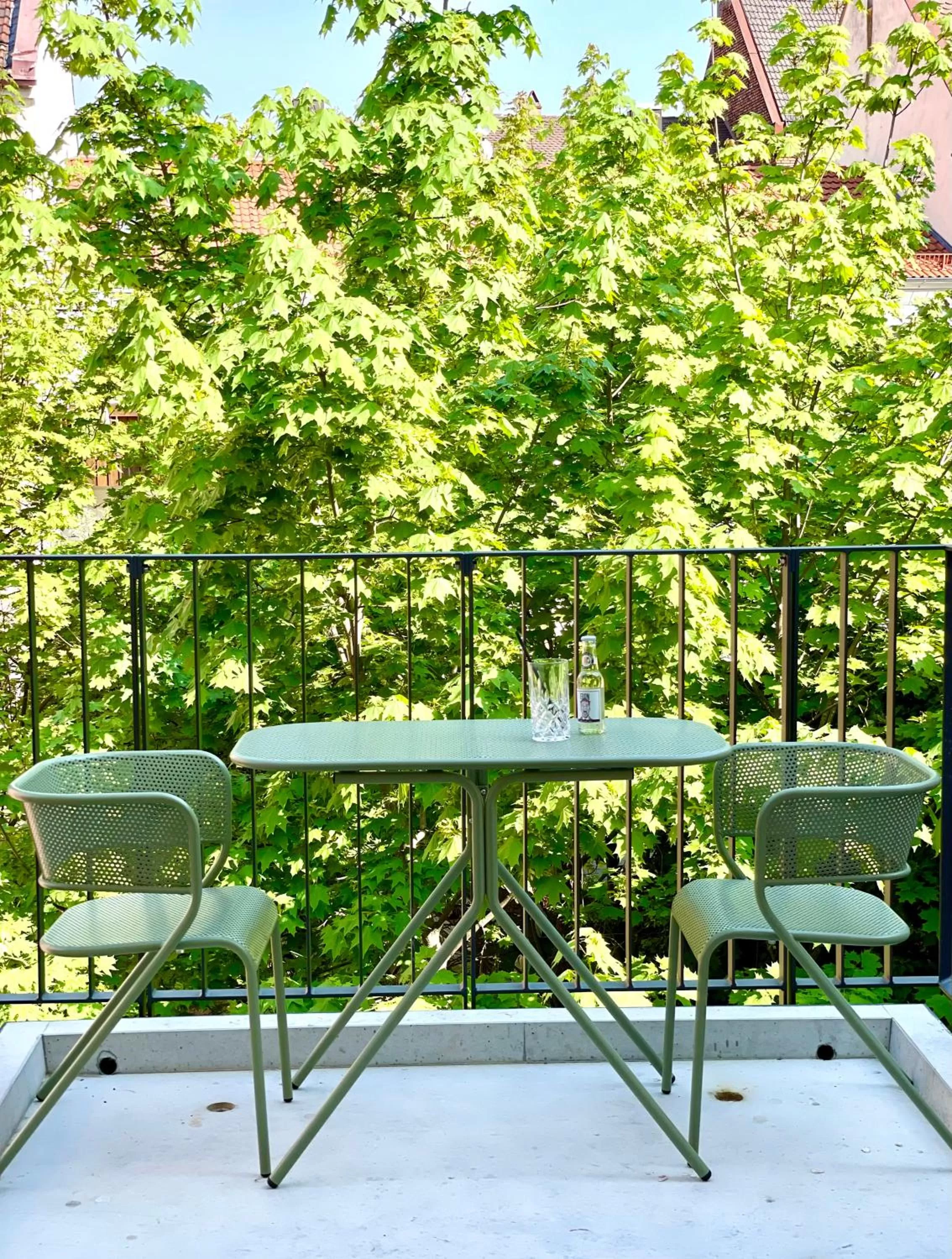 Balcony/Terrace in zeitwohnhaus SUITE-HOTEL & SERVICED APARTMENTS