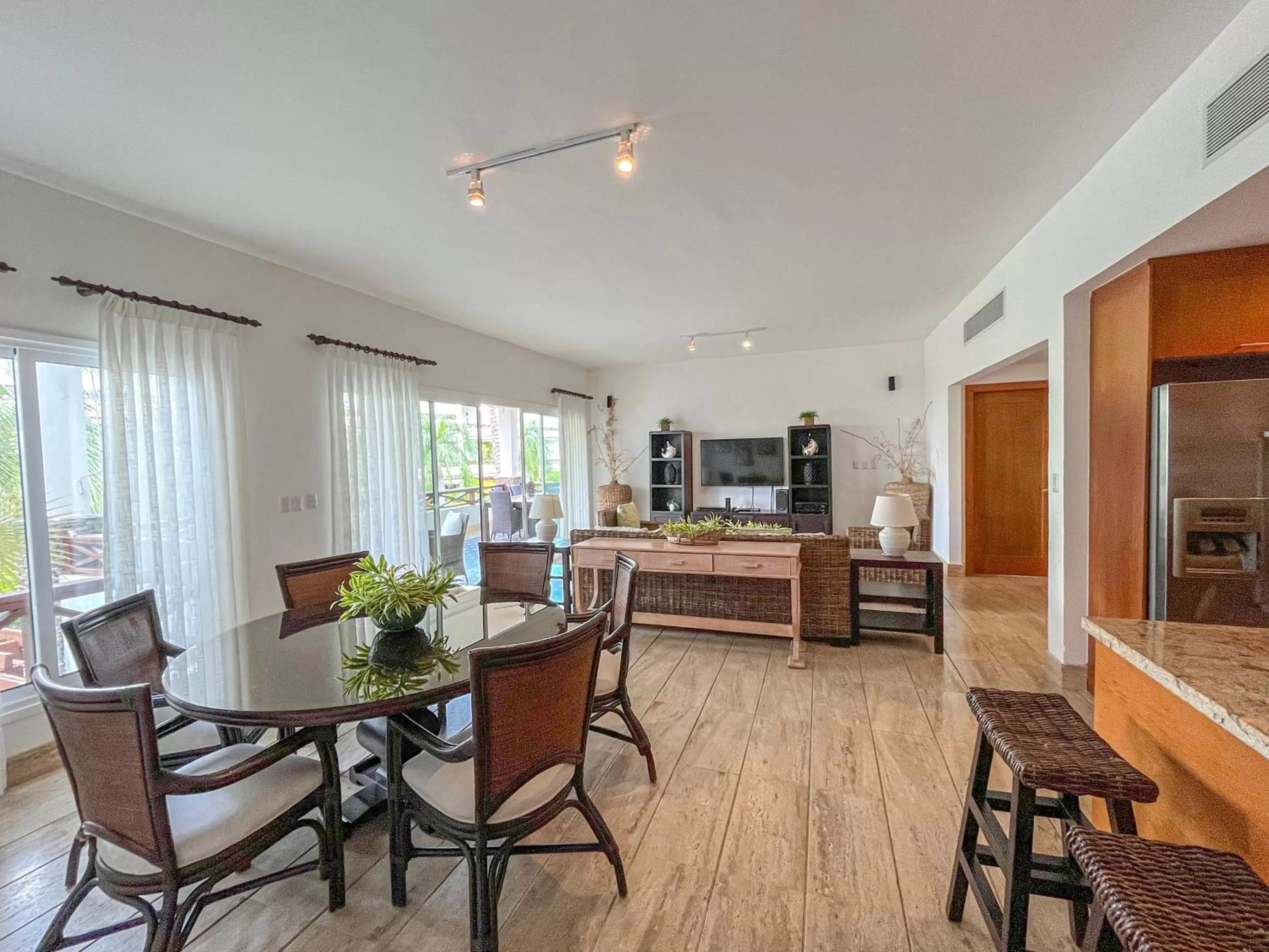 Living room in Xeliter Balcones del Atlantico - Las Terrenas
