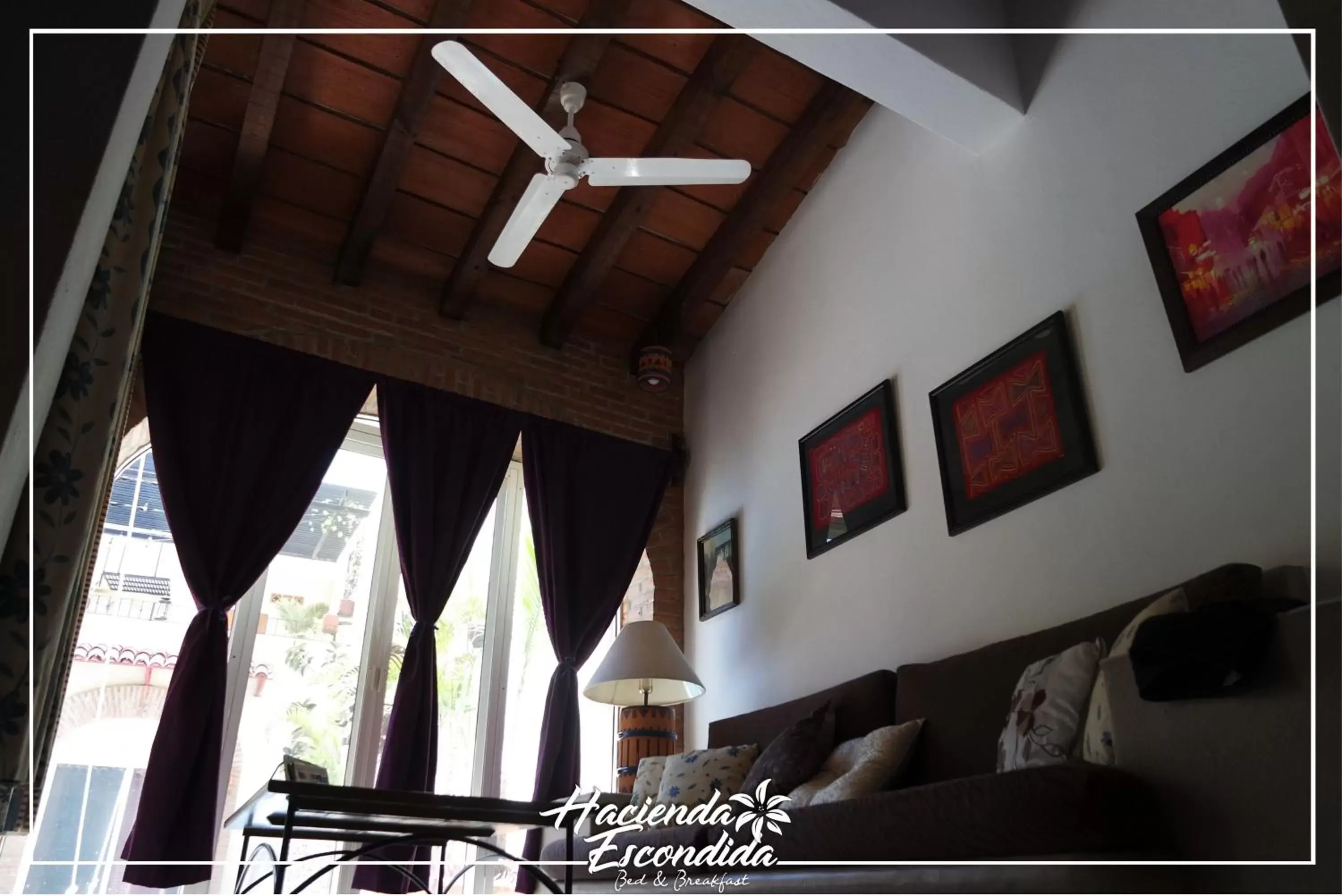 Living room, Seating Area in Hacienda Escondida Puerto Vallarta