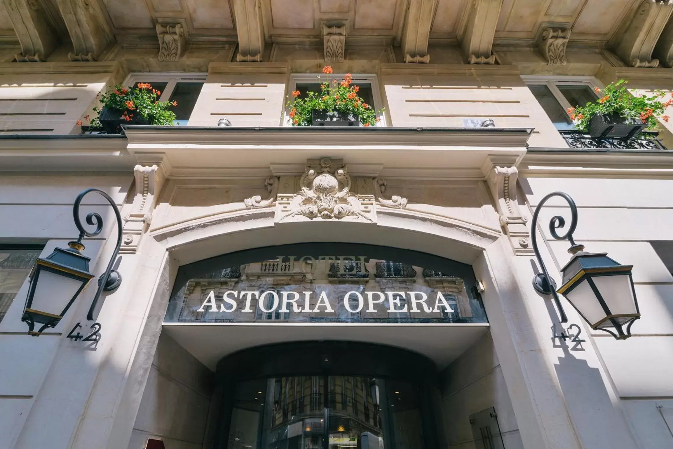 Facade/entrance in Hotel Astoria - Astotel