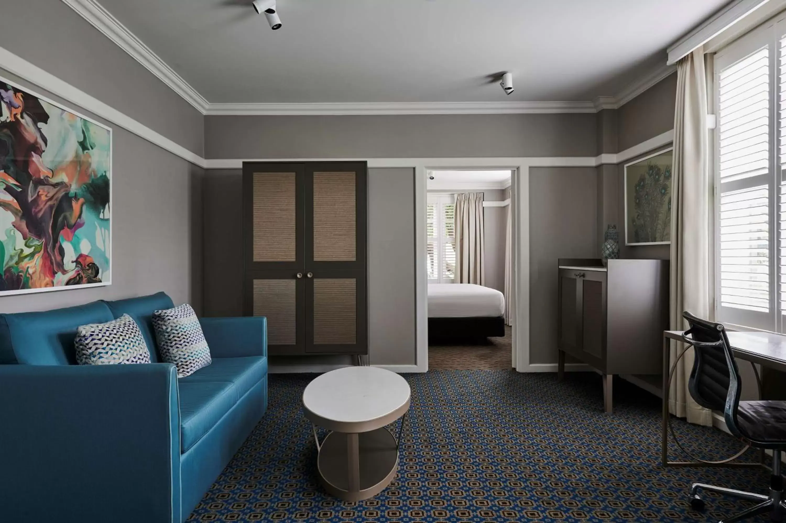 Photo of the whole room, Seating Area in Hotel Kurrajong Canberra