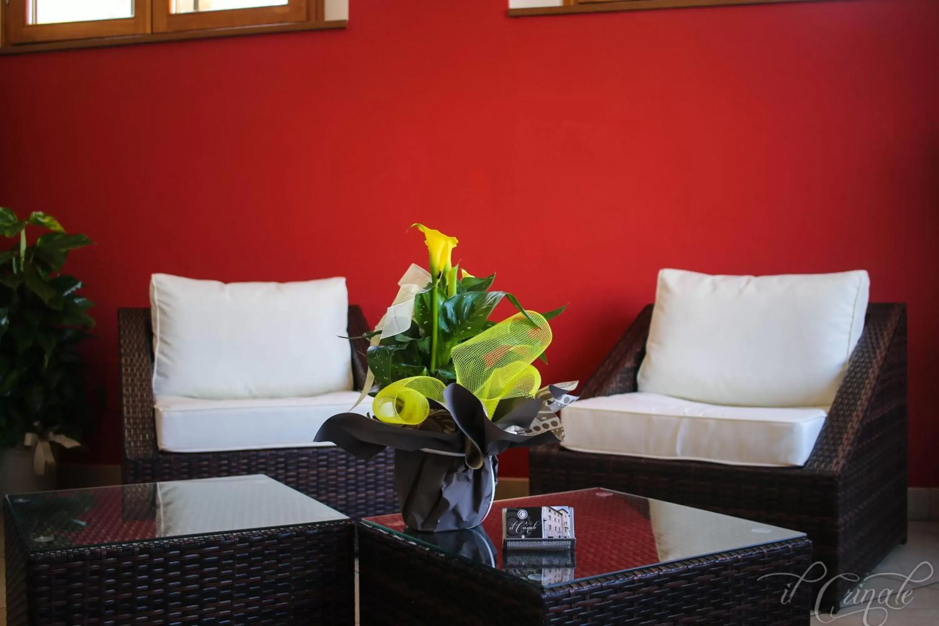 Seating Area in Hotel Il Crinale