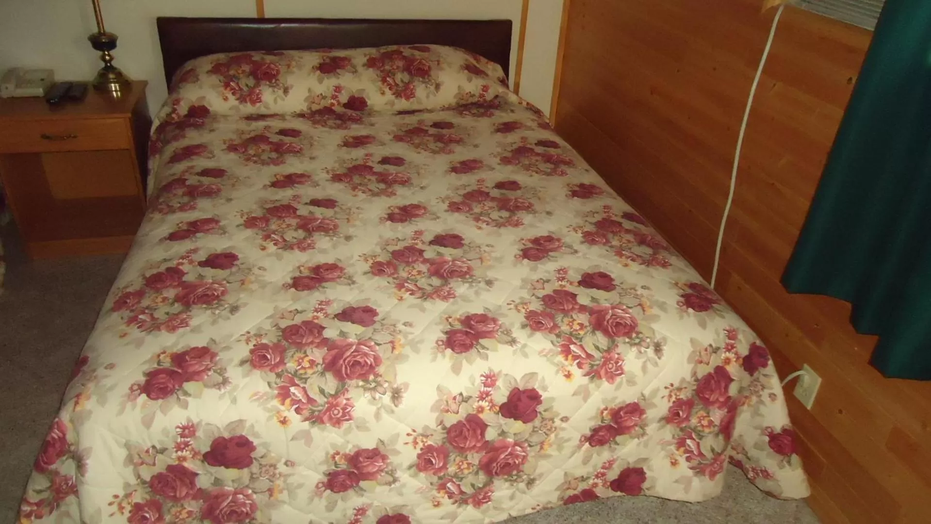 Bed in Dreamland Motel