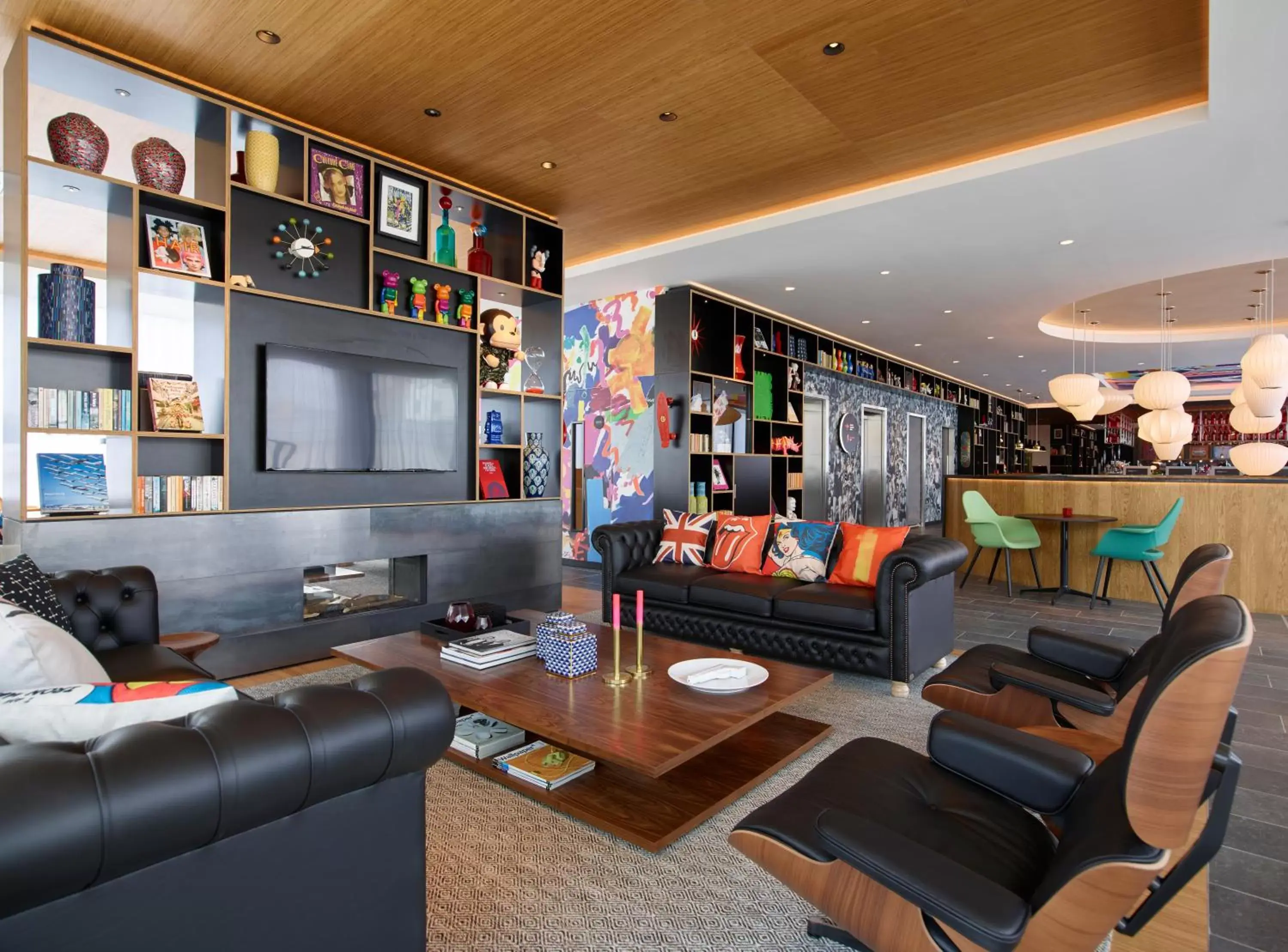 Lobby or reception, Lounge/Bar in citizenM London Shoreditch