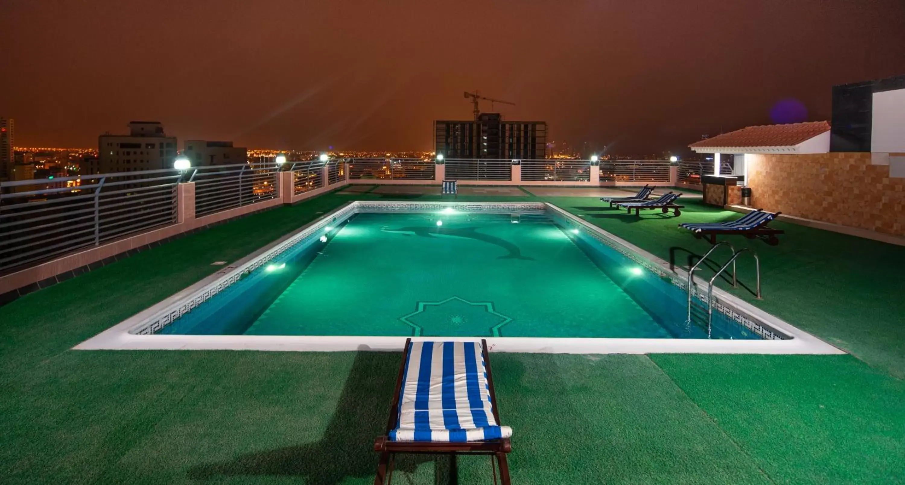 Night, Swimming Pool in Diva Hotel