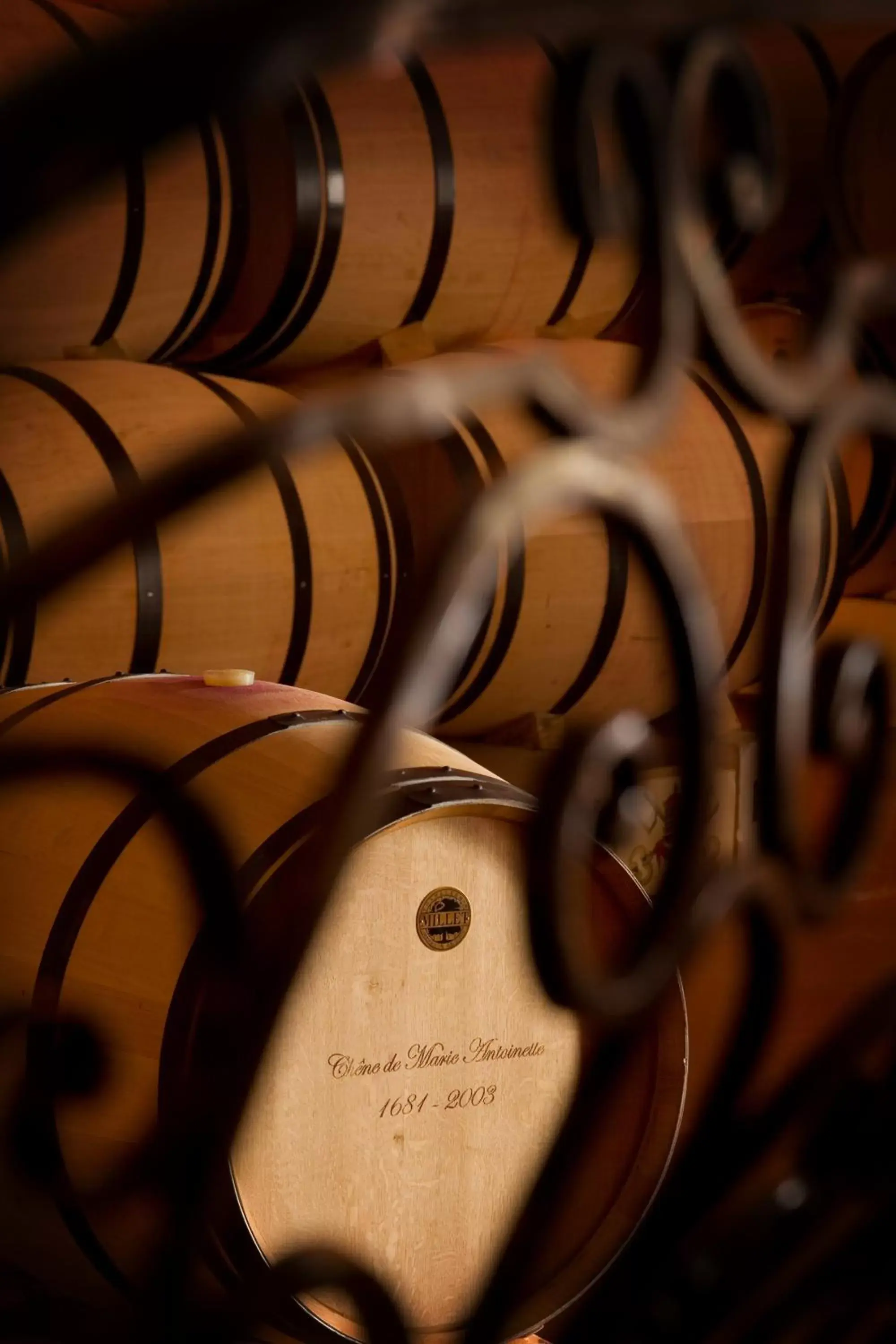 Decorative detail, Drinks in Château Pape Clément