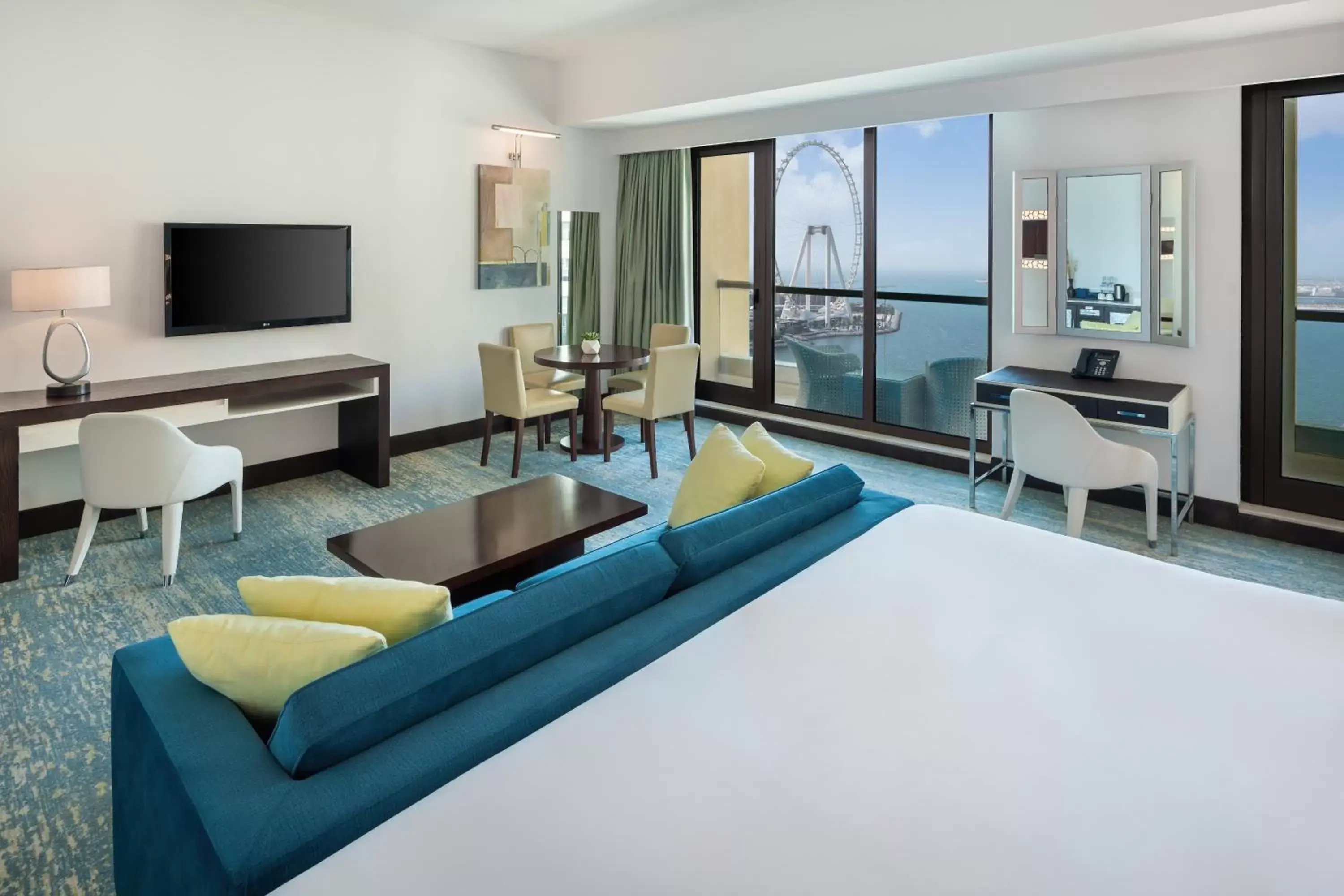 Bed, Seating Area in JA Ocean View Hotel
