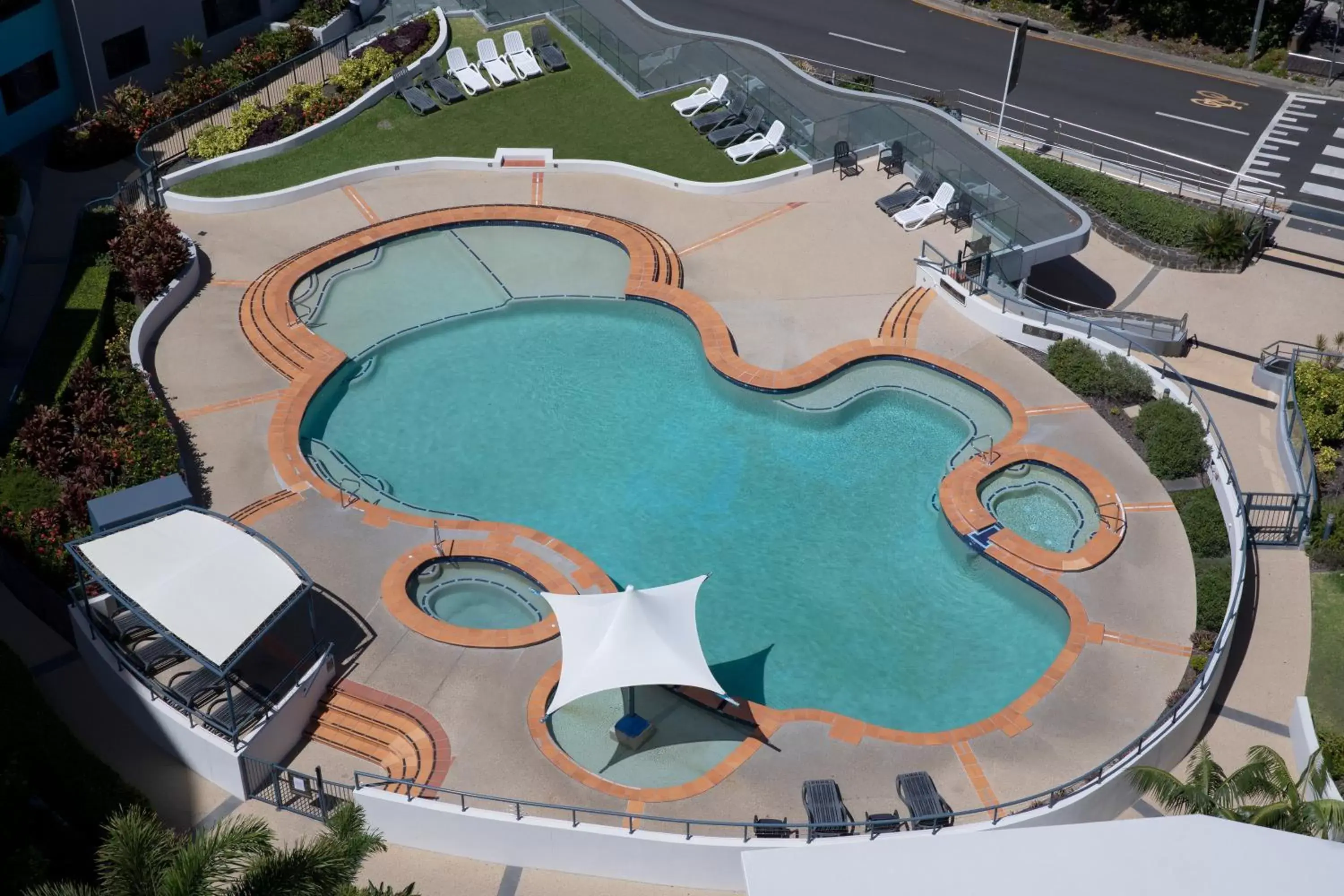 Swimming pool in BreakFree Grand Pacific