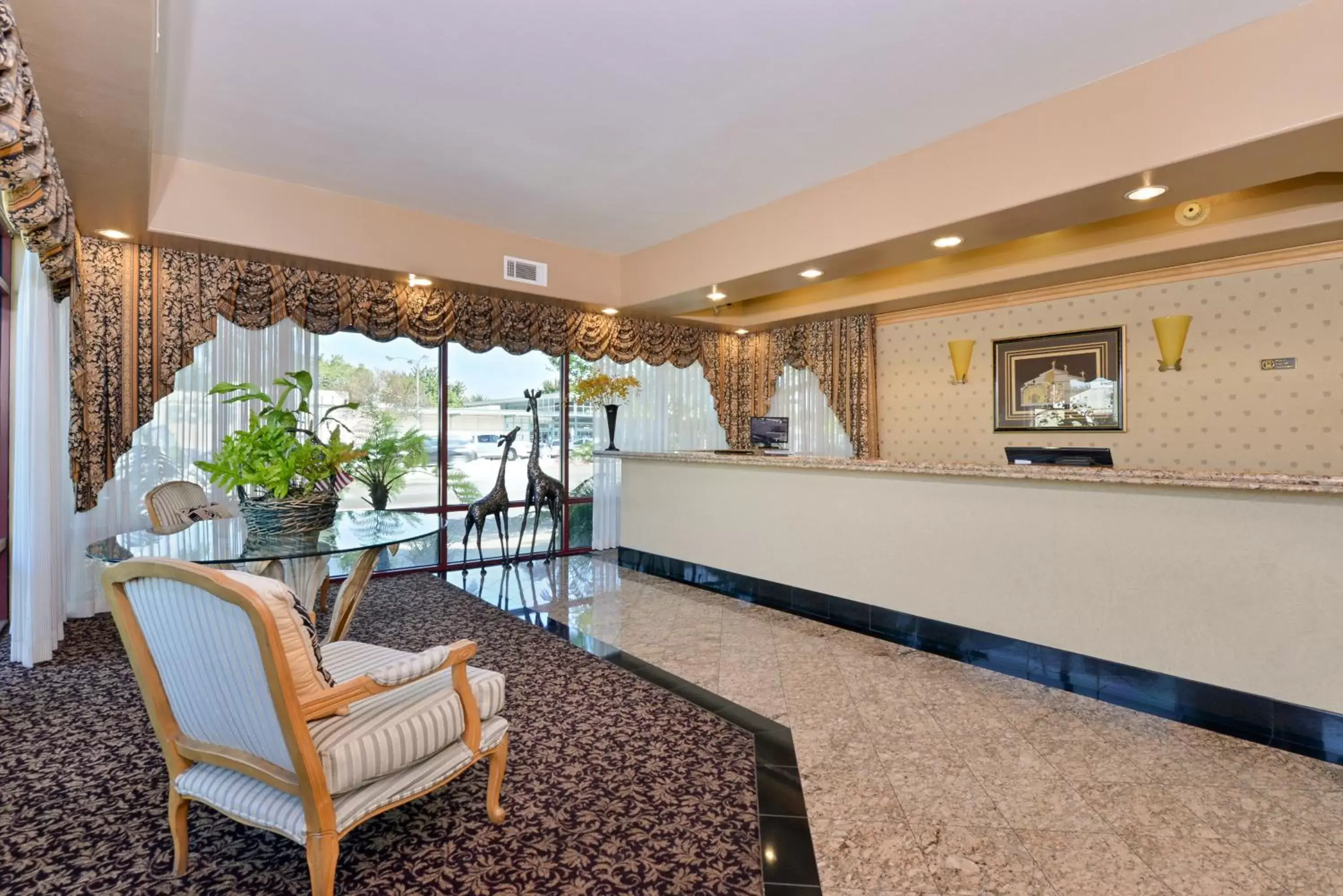 Lobby or reception, Lobby/Reception in Tarzana Inn