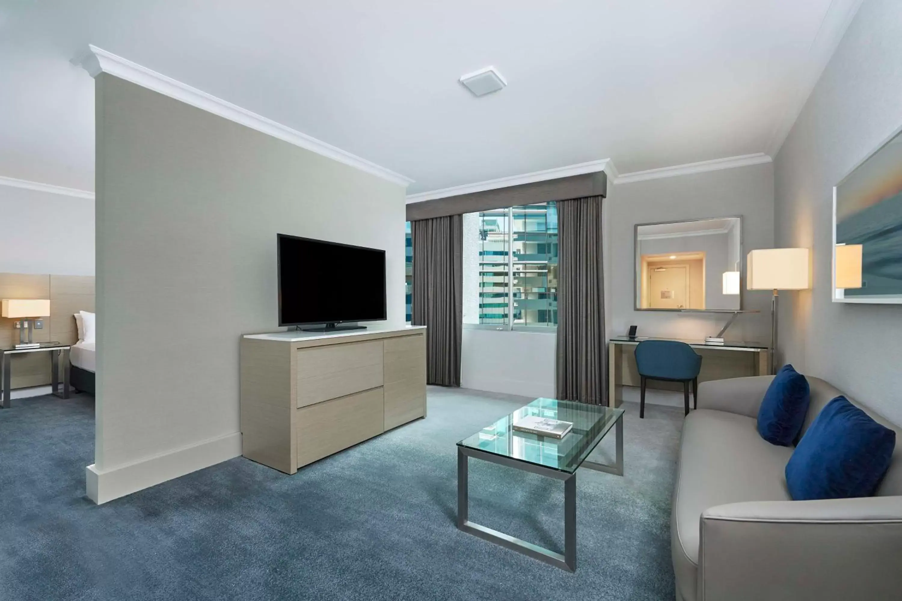 Bedroom, TV/Entertainment Center in Parmelia Hilton Perth