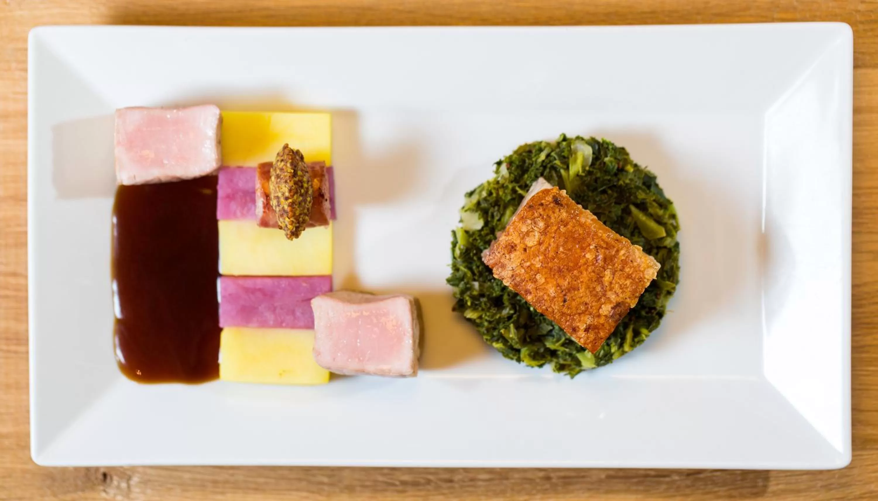 Food close-up in Höger's Hotel & Restaurant