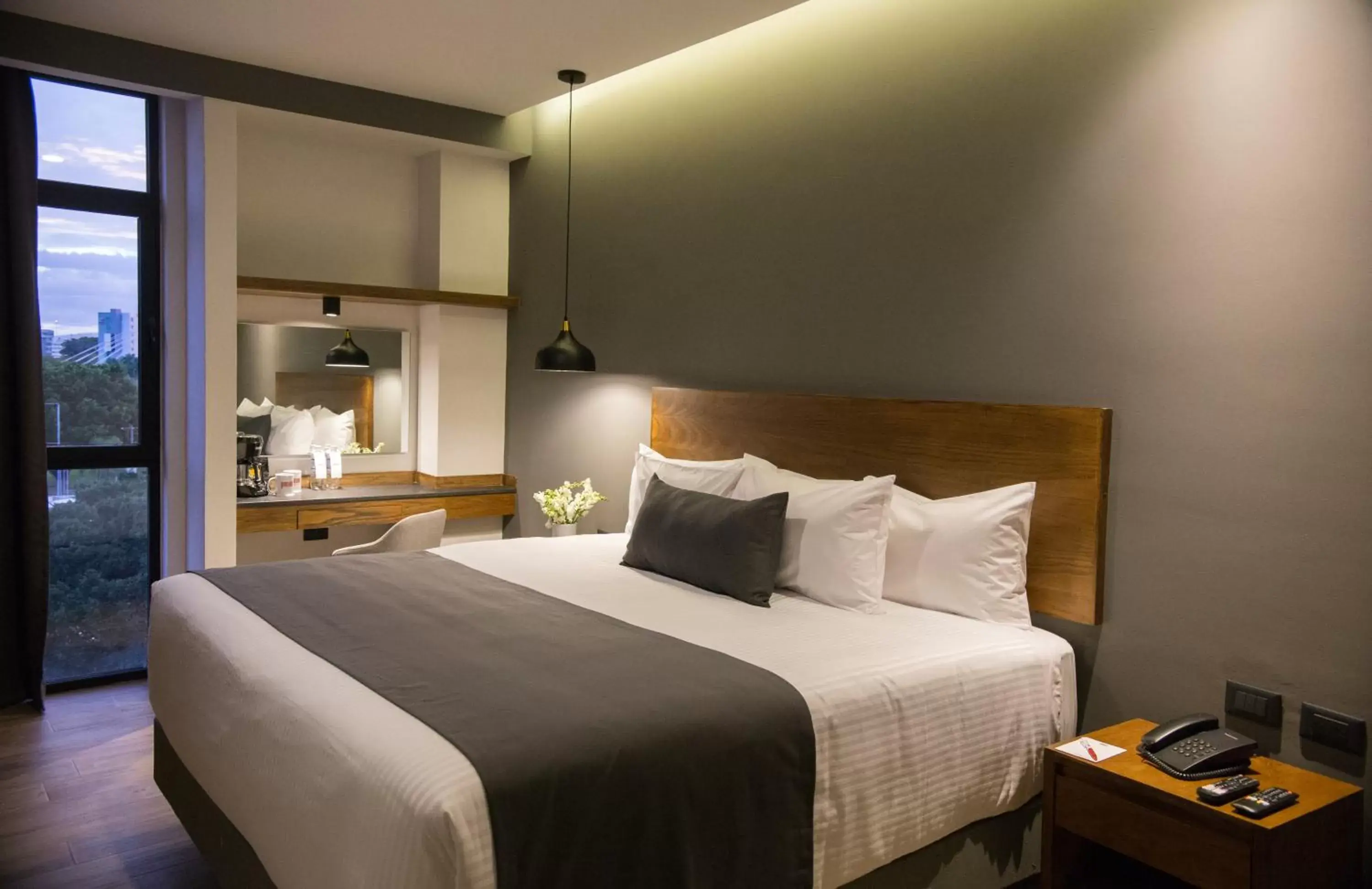 Bedroom, Bed in Gumont Guadalajara López Mateos - Minerva Bedroom, Bed in Gumont Guadalajara López Mateos - Minerva