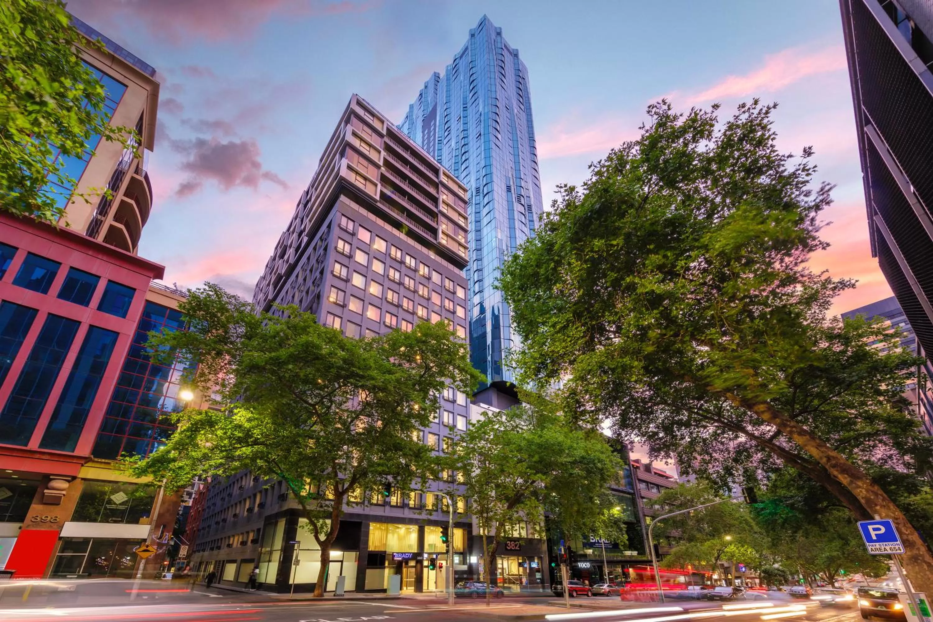 Property building in Brady Apartment Hotel Hardware Lane