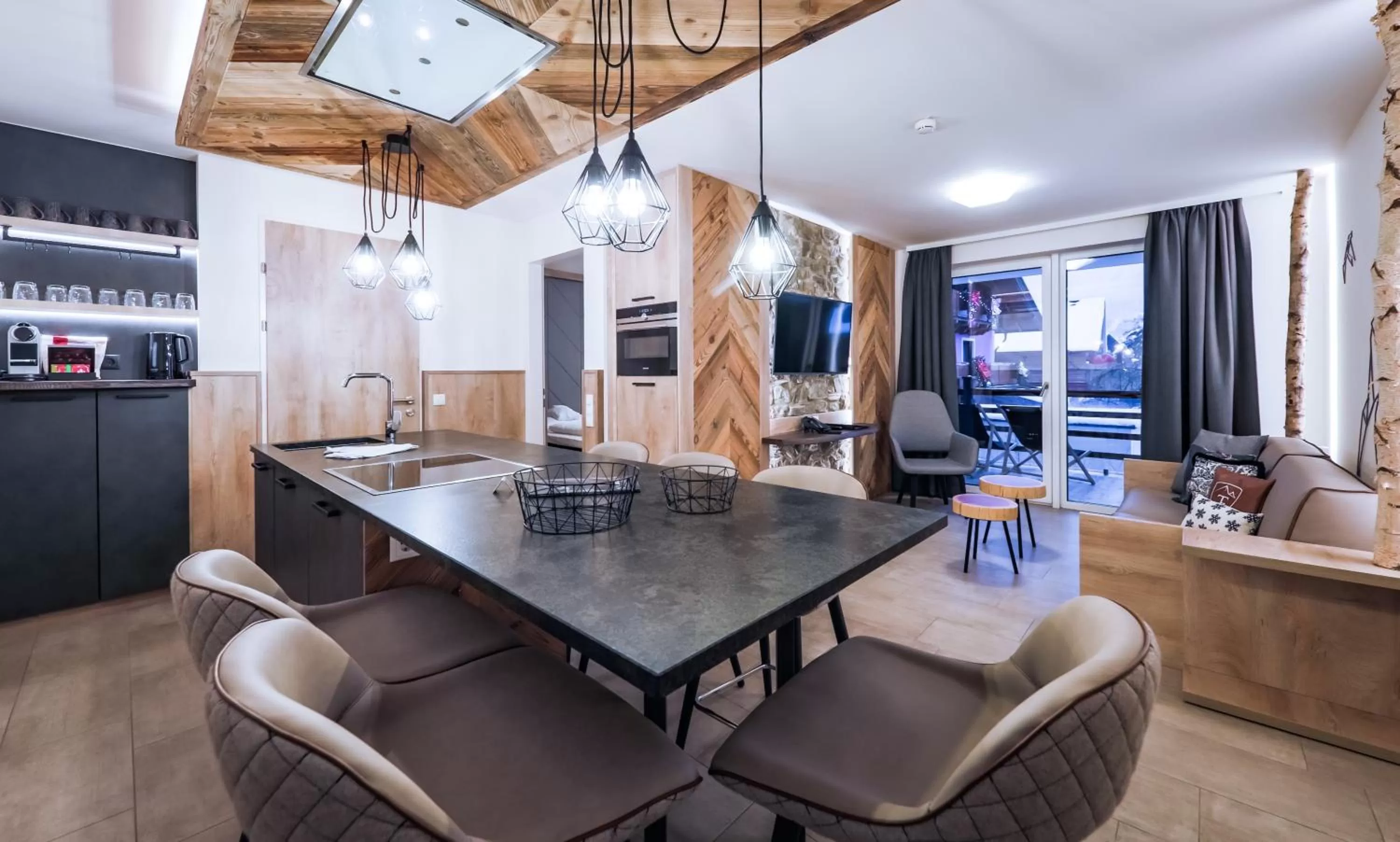 Kitchen or kitchenette in 24 by AvenidA - Mountain Hotel