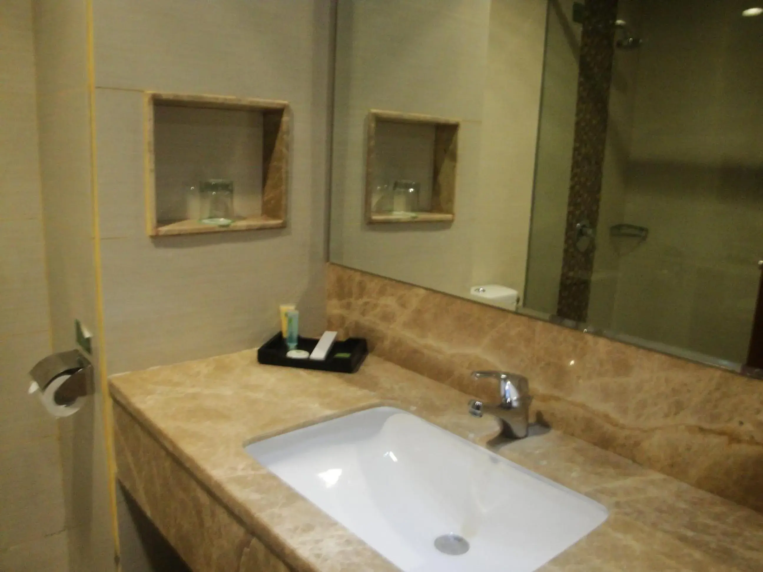 Bathroom in Hotel On The Rock By Prasanthi