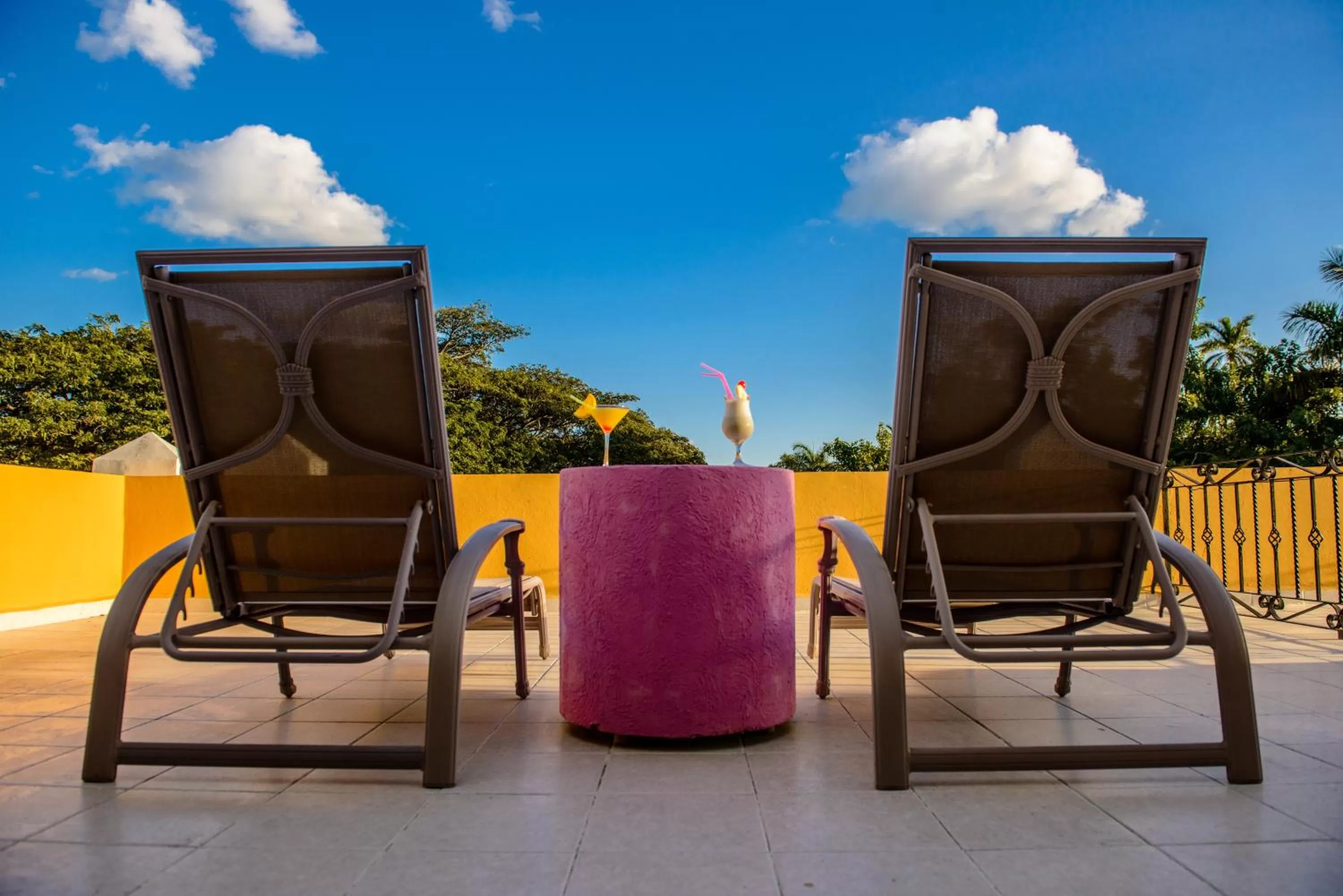 View (from property/room) in Hotel Plaza Campeche