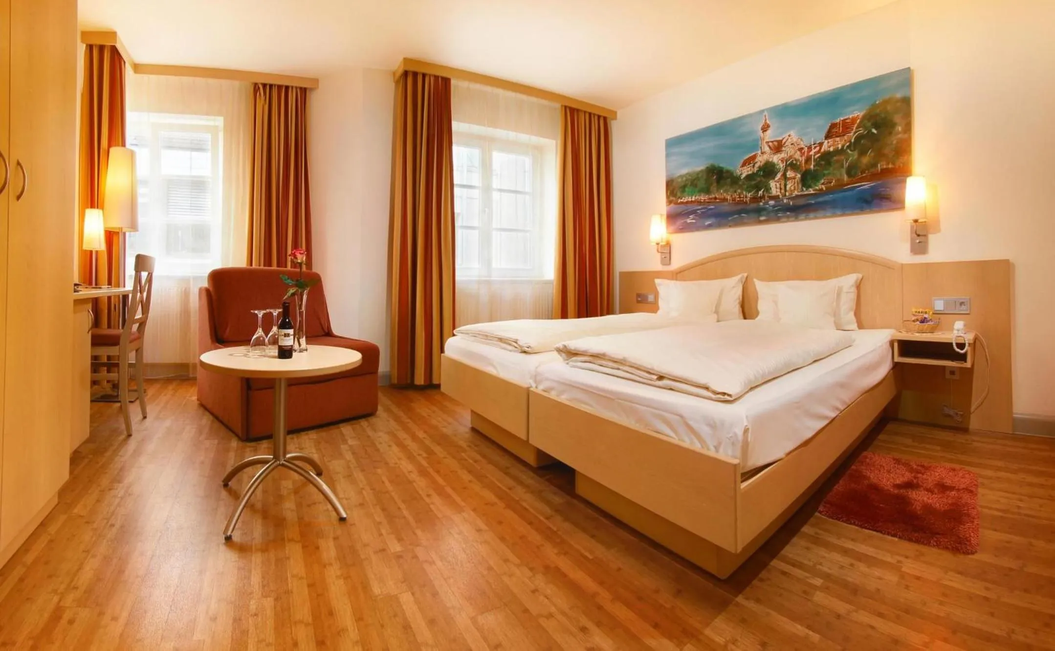 Photo of the whole room, Bed in Hotel Gasthof zum Ochsen