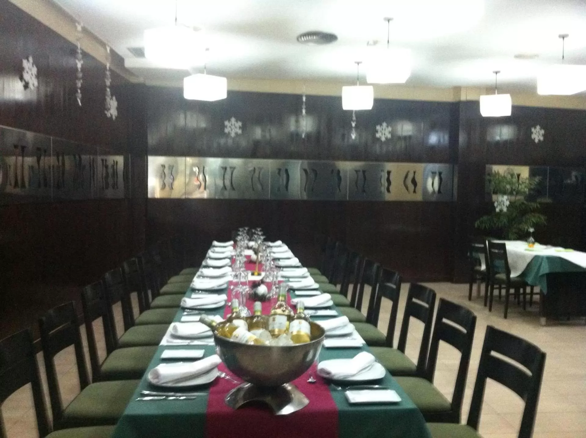 Dining area in Hotel Puerta de Ocaña