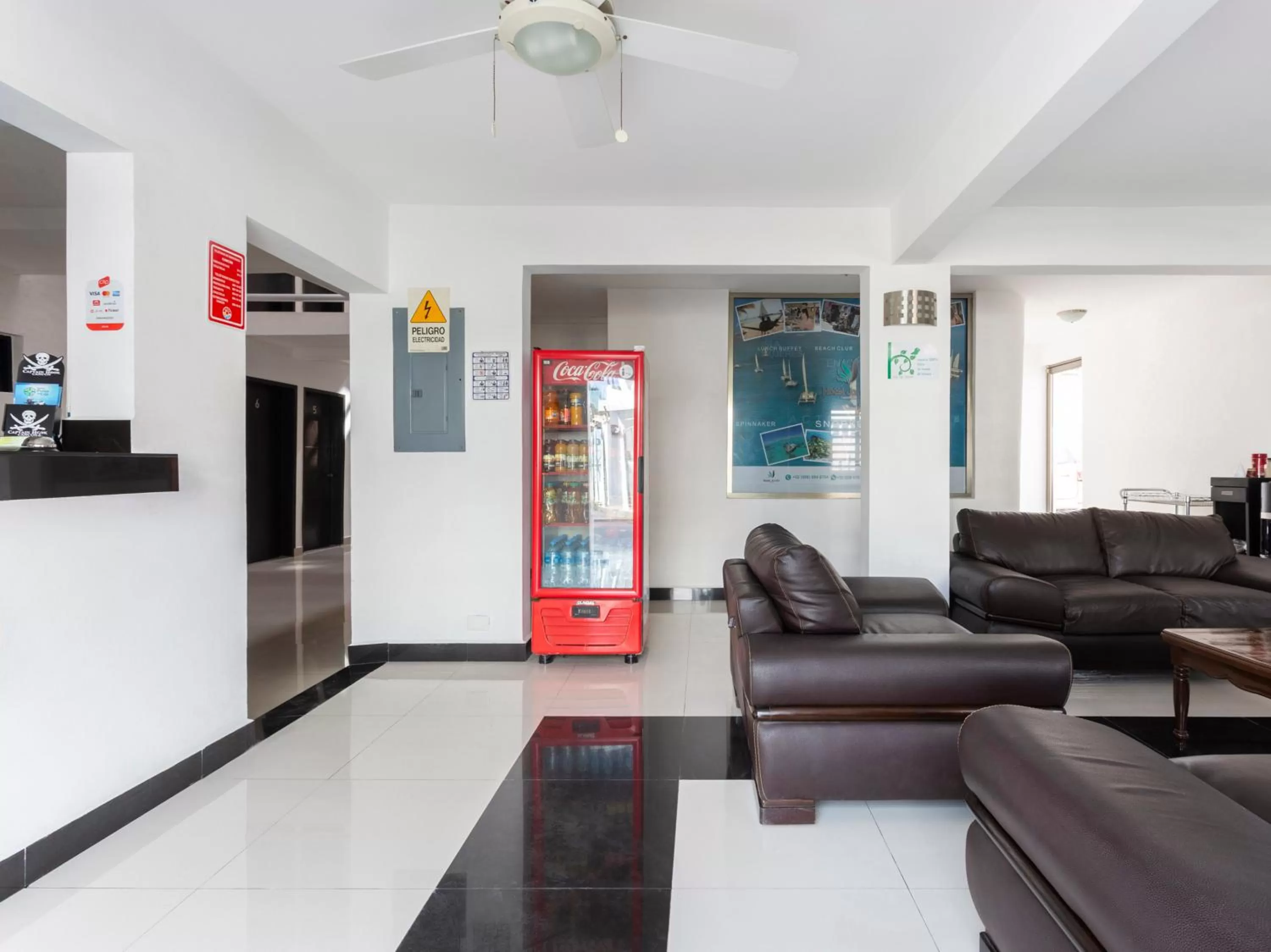 Lobby or reception in Hotel Jardín Cancún