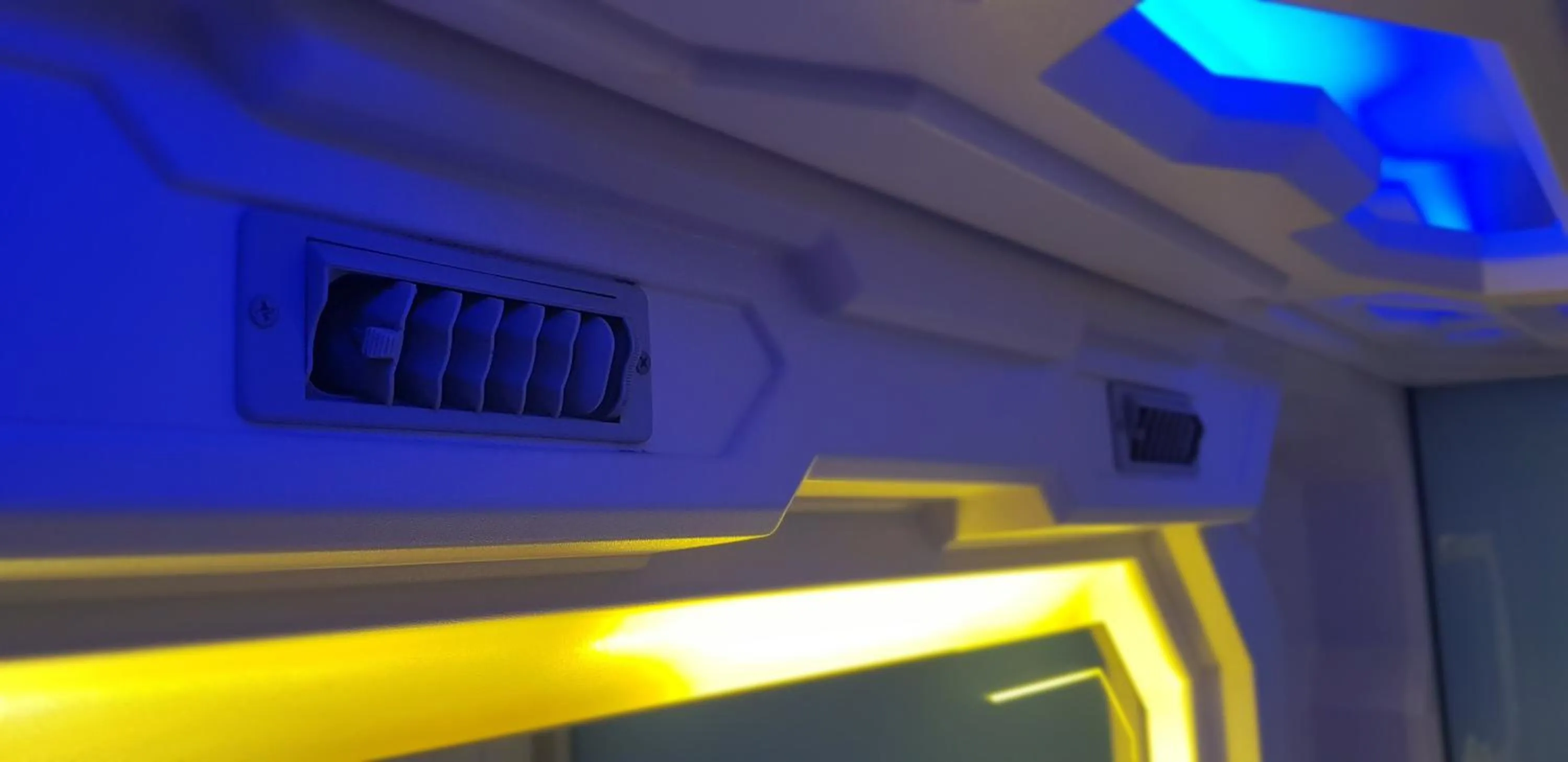 air conditioner in Bestow Capsule Hostel