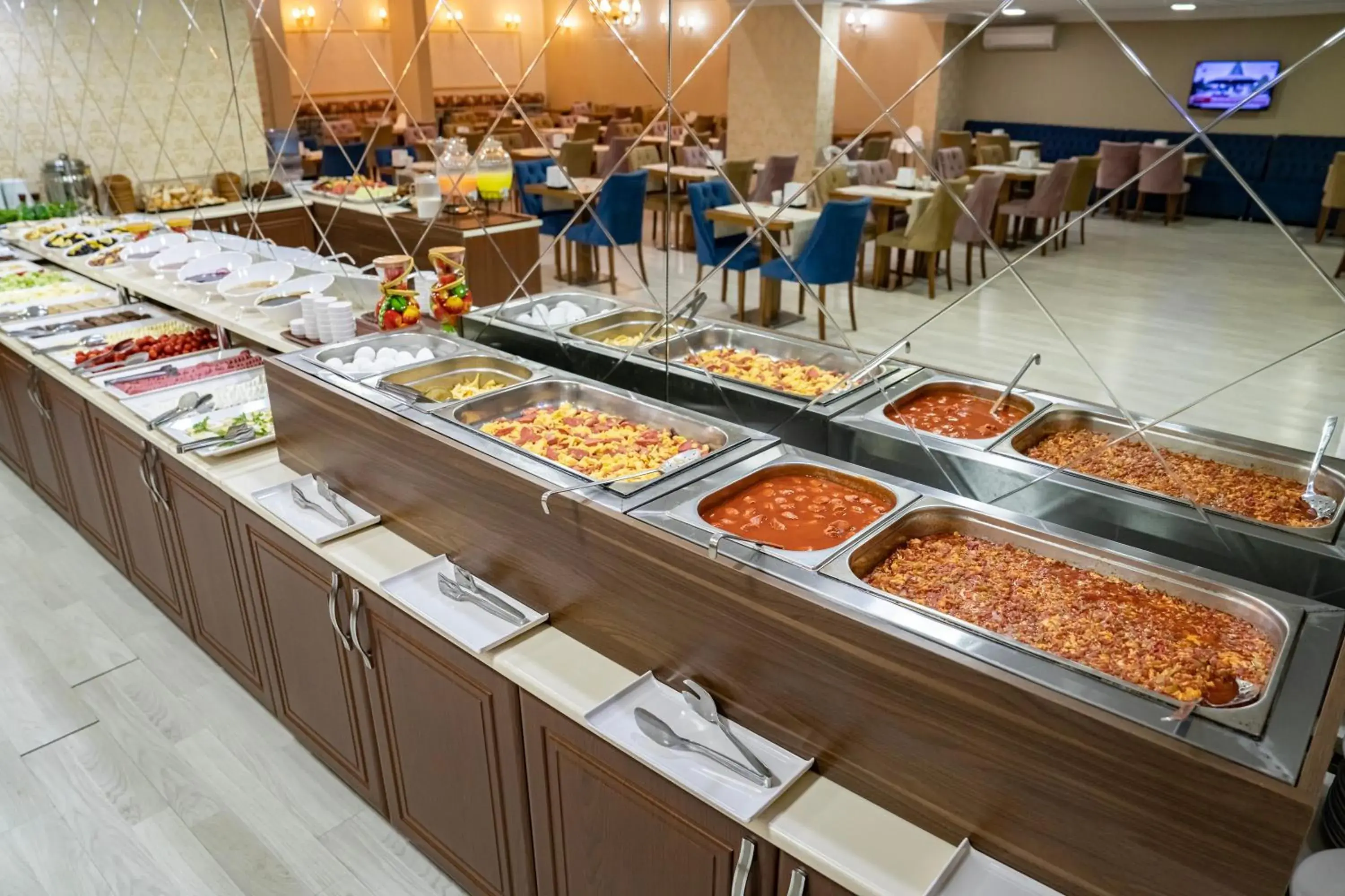 Buffet breakfast in Grand Hamit Hotel Buffet breakfast in Grand Hamit Hotel