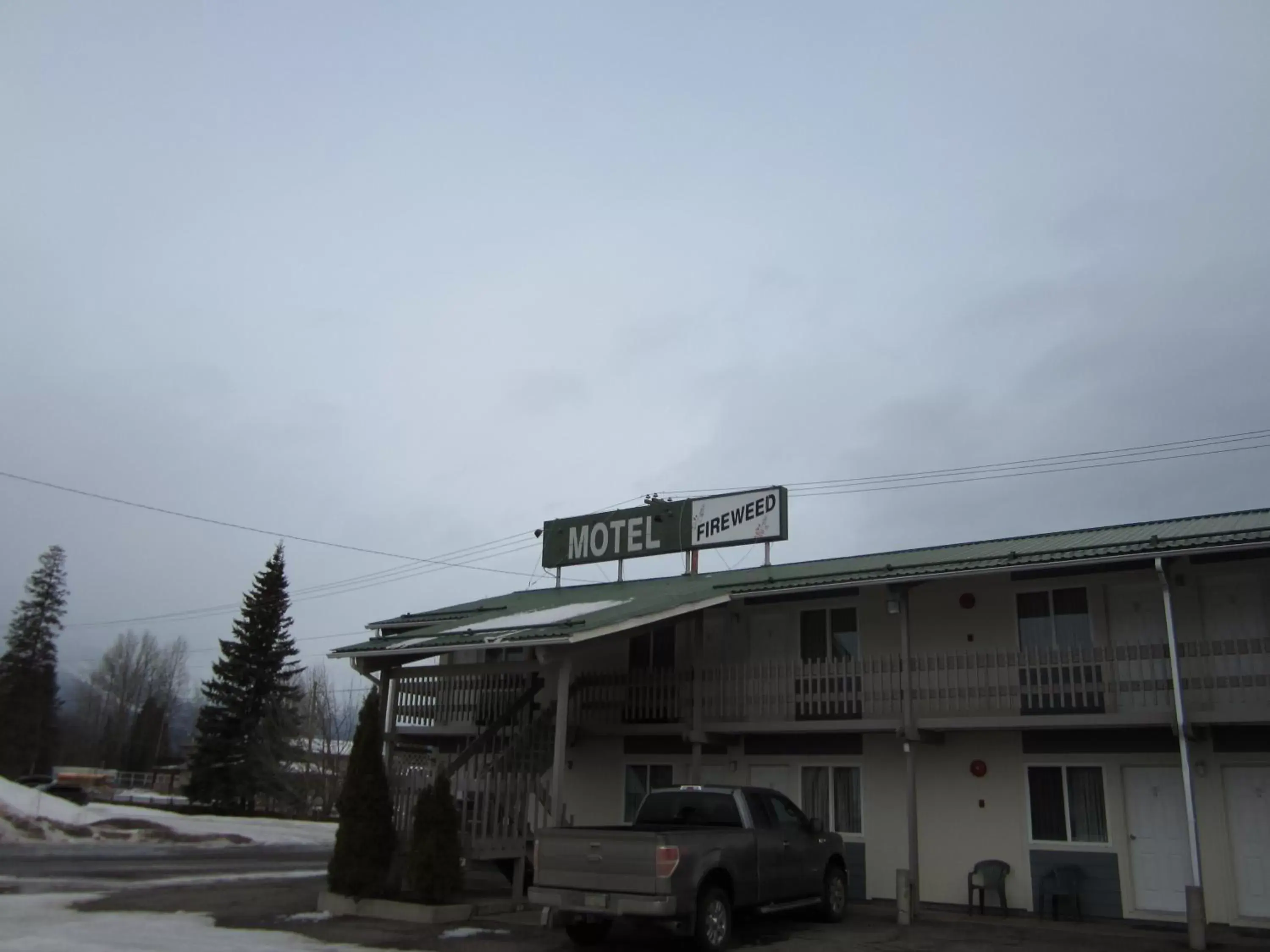 Facade/entrance, Property Building in Fireweed Motel