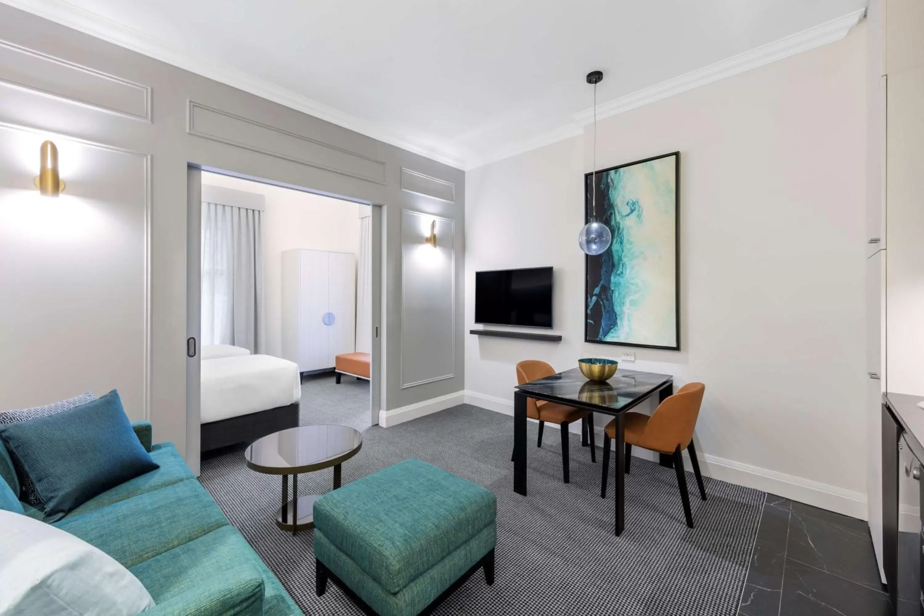 Bedroom, Seating Area in Adina Apartment Hotel Brisbane