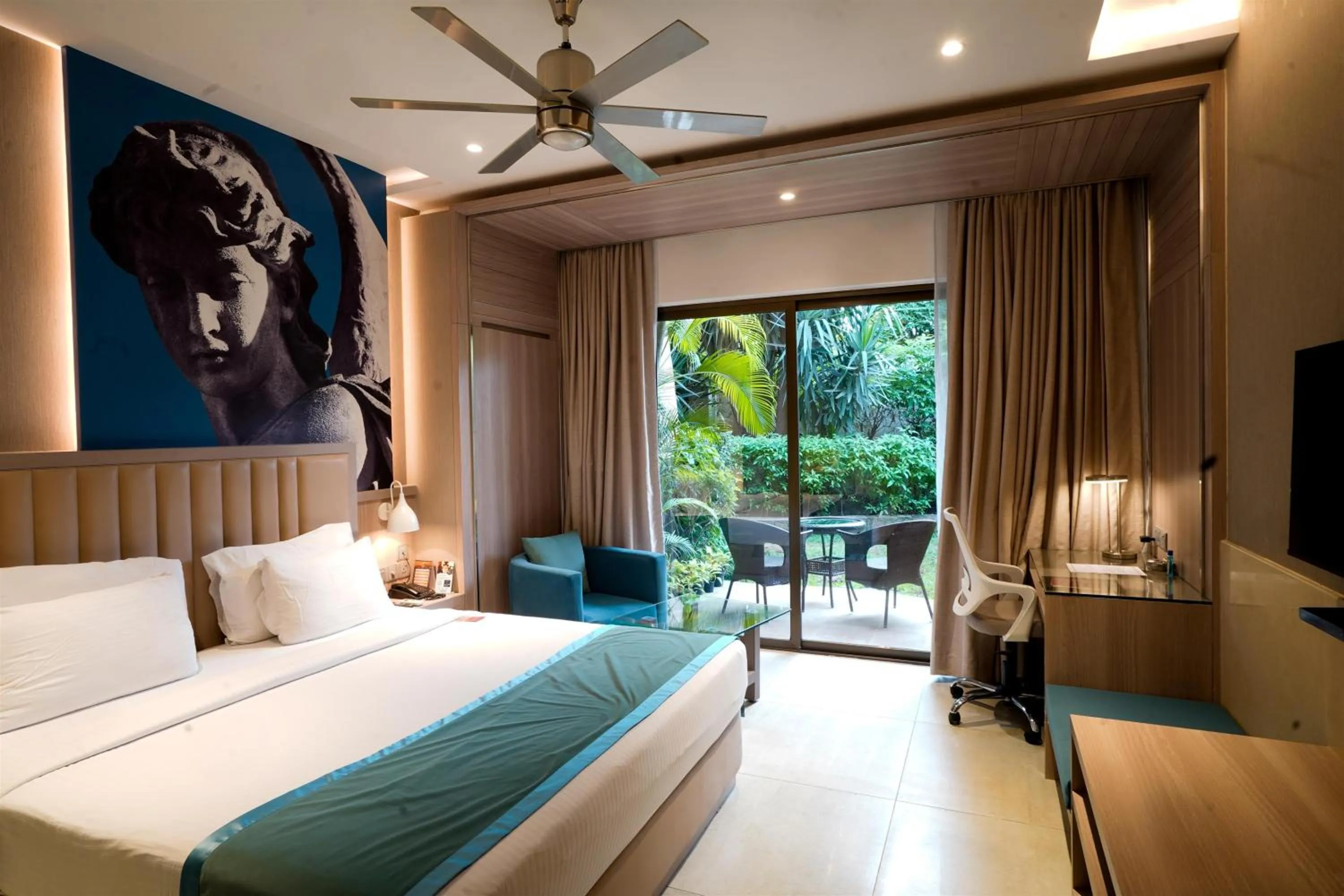 Garden Room with 10% Discount on Food and Soft Beverages , SPA , Saloon and Laundry(only washing and Ironing) in The Corinthians Resort