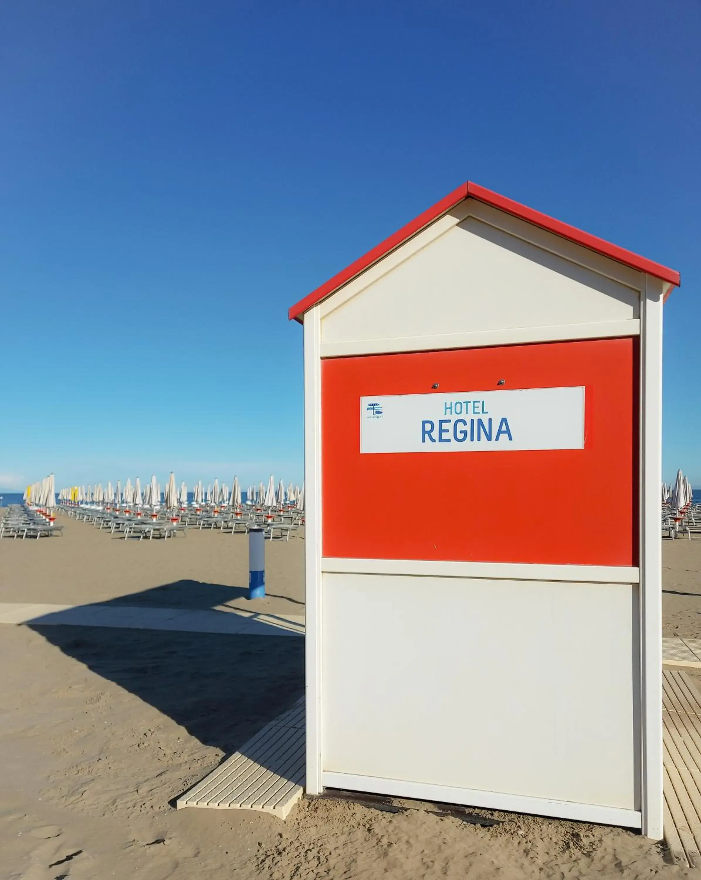 Beach in Hotel Regina