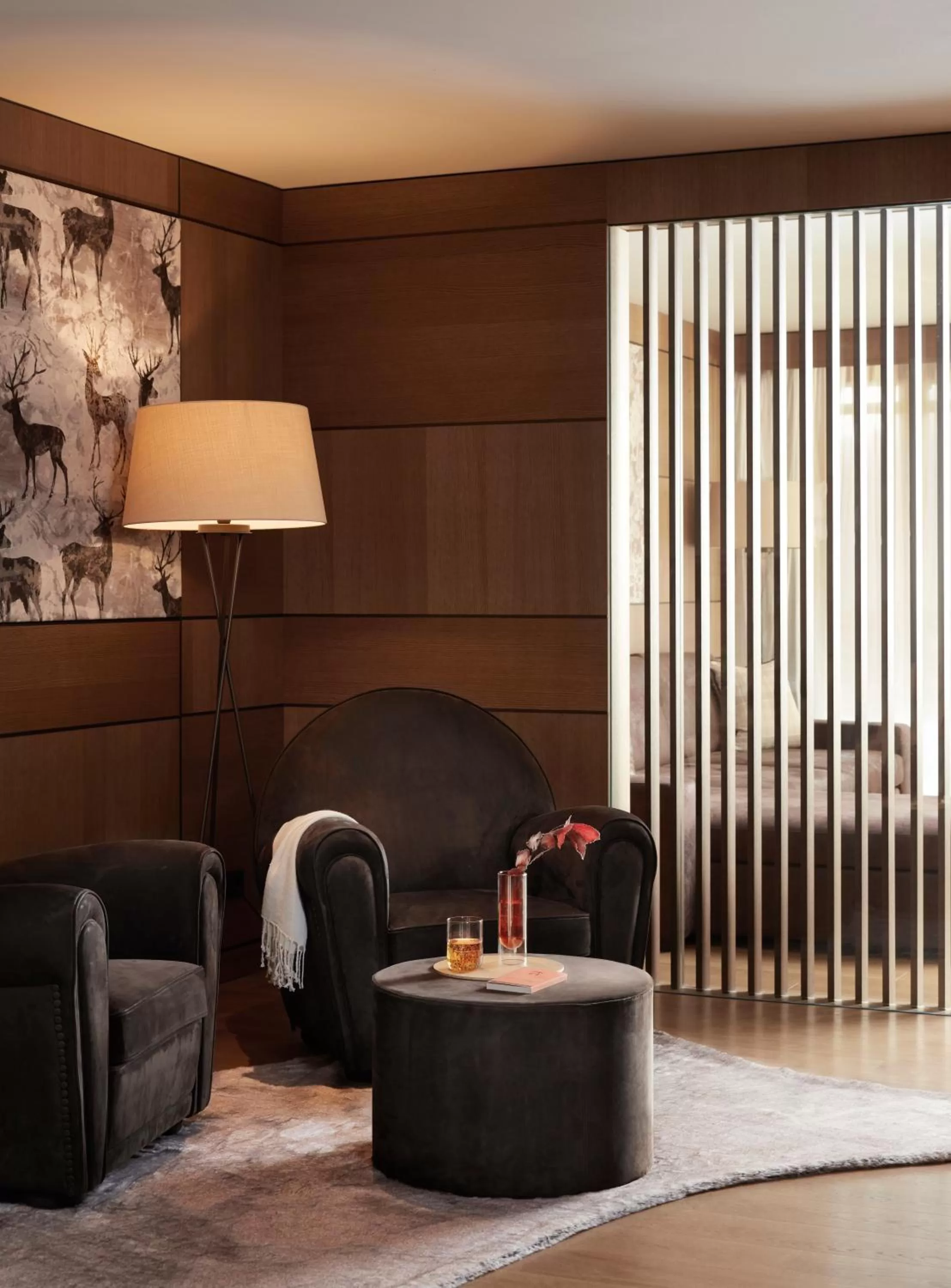 Living room in Lefay Resort & SPA Dolomiti